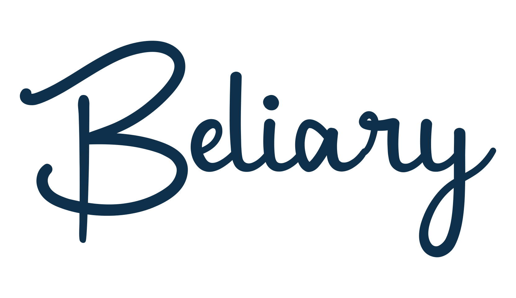 Beliary, fancy decorative font preview
