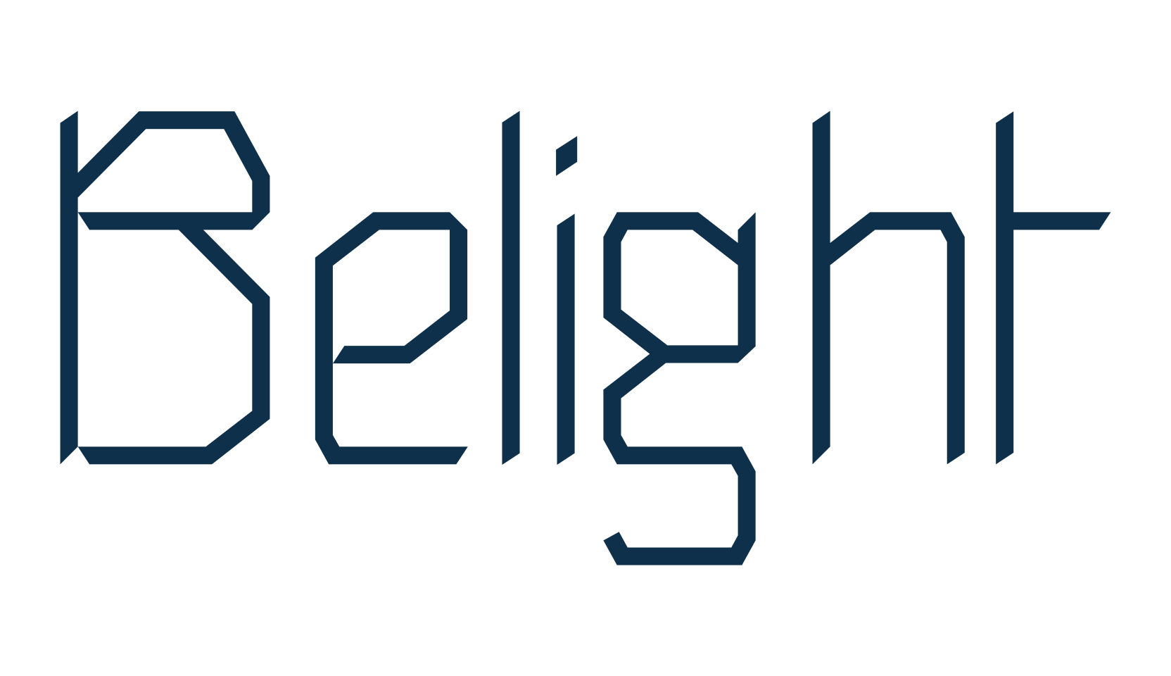 Belight, modern font preview