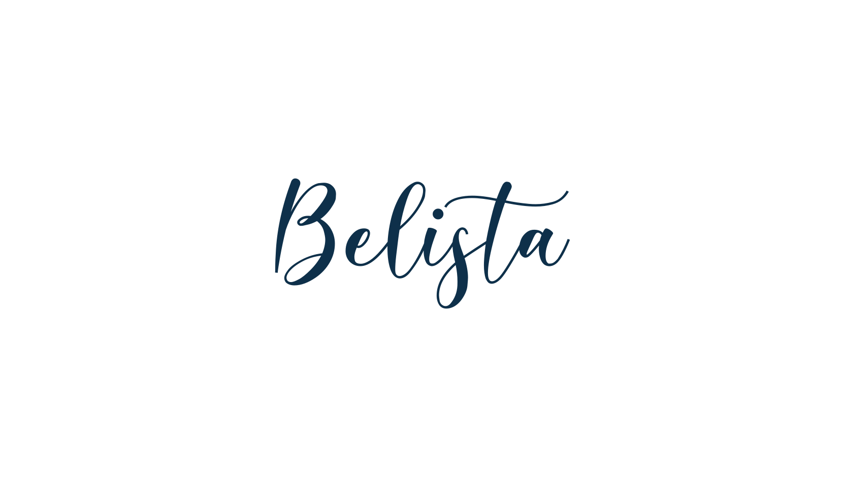 Belista (belista), calligraphy font preview