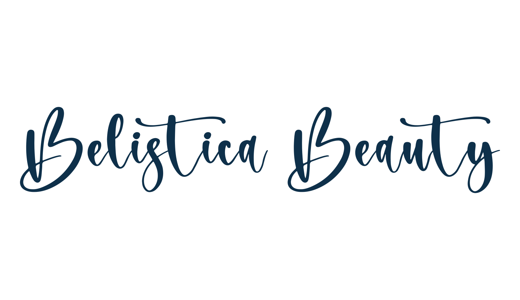 Belistica Beauty, fancy decorative font preview