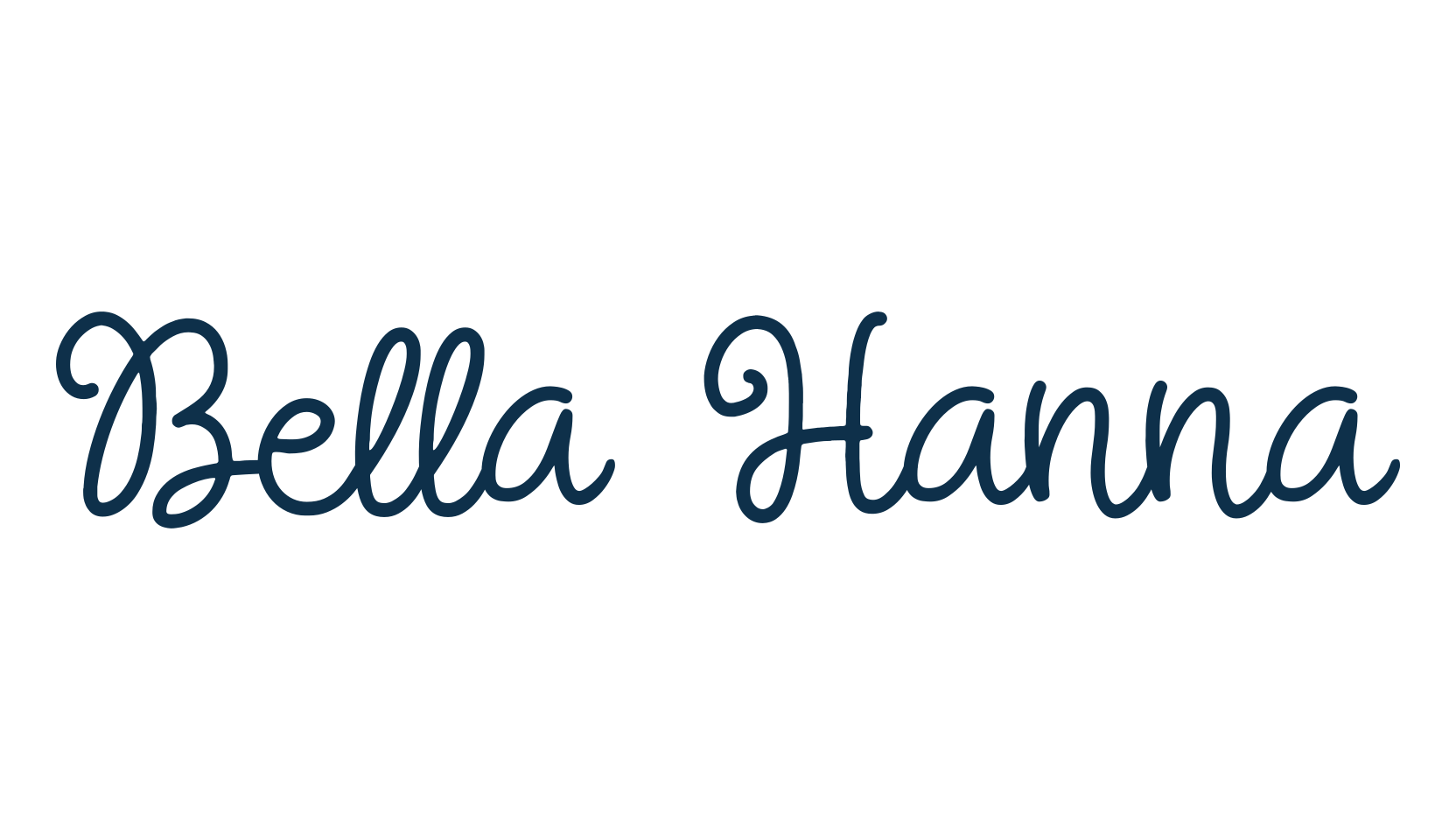 Bella Hanna, display market font preview