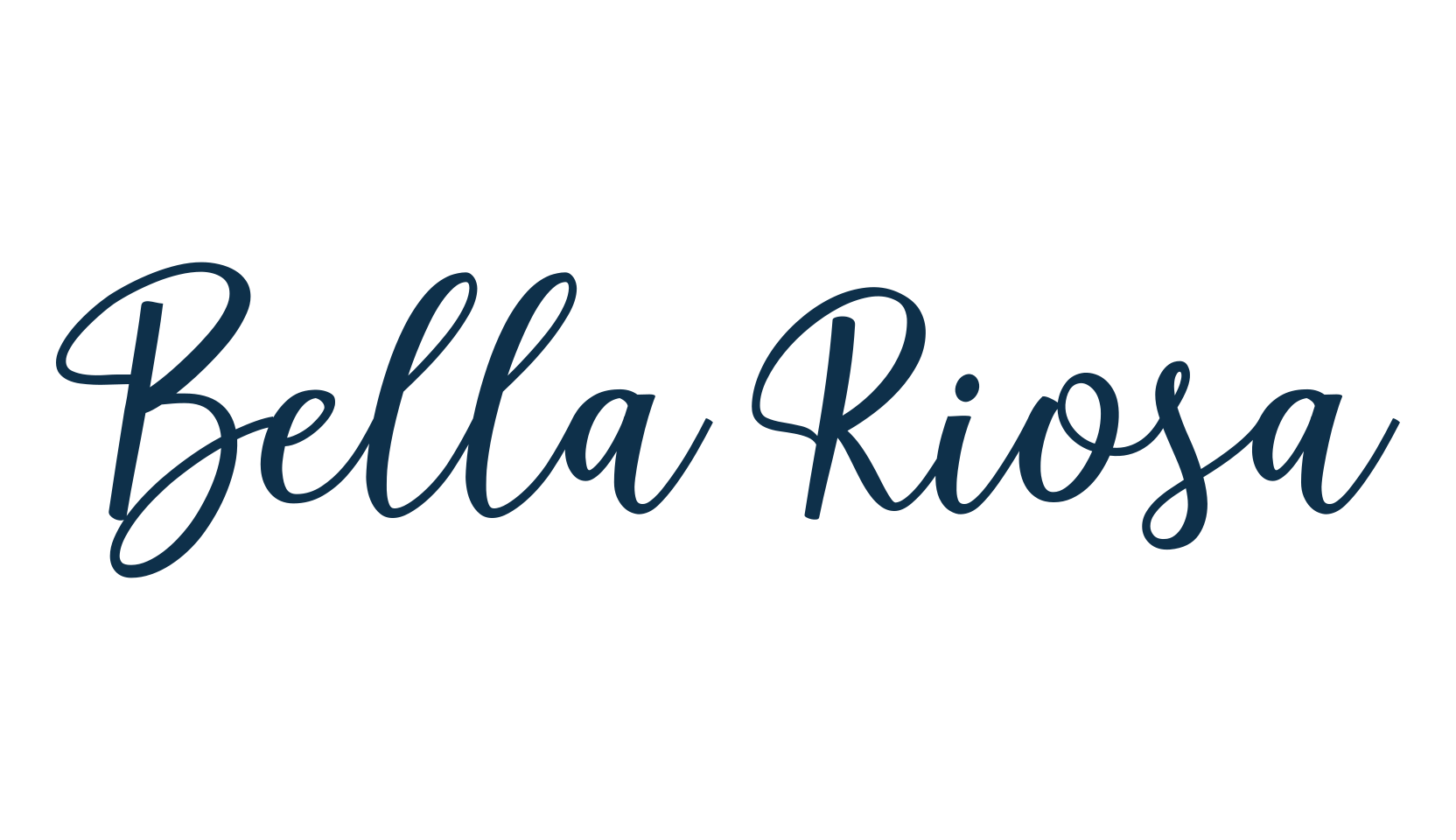 Bella Riosa, various font preview