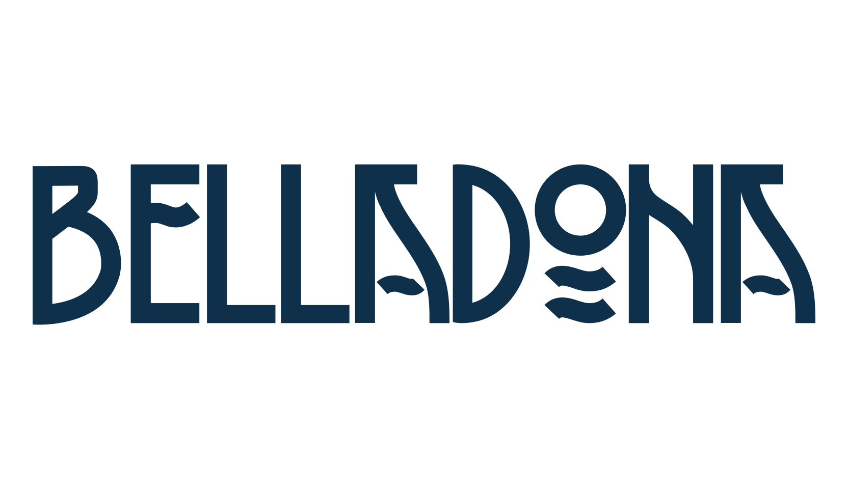 Belladona, fancy retro decorative font preview