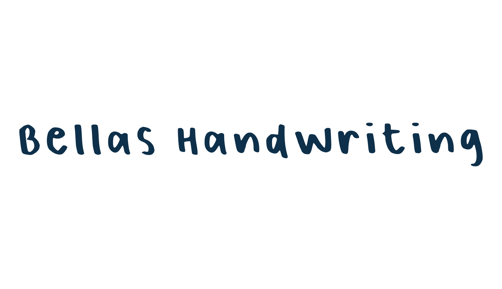 Bellas Handwriting, script handwritten fancy decorative calligraphy font preview