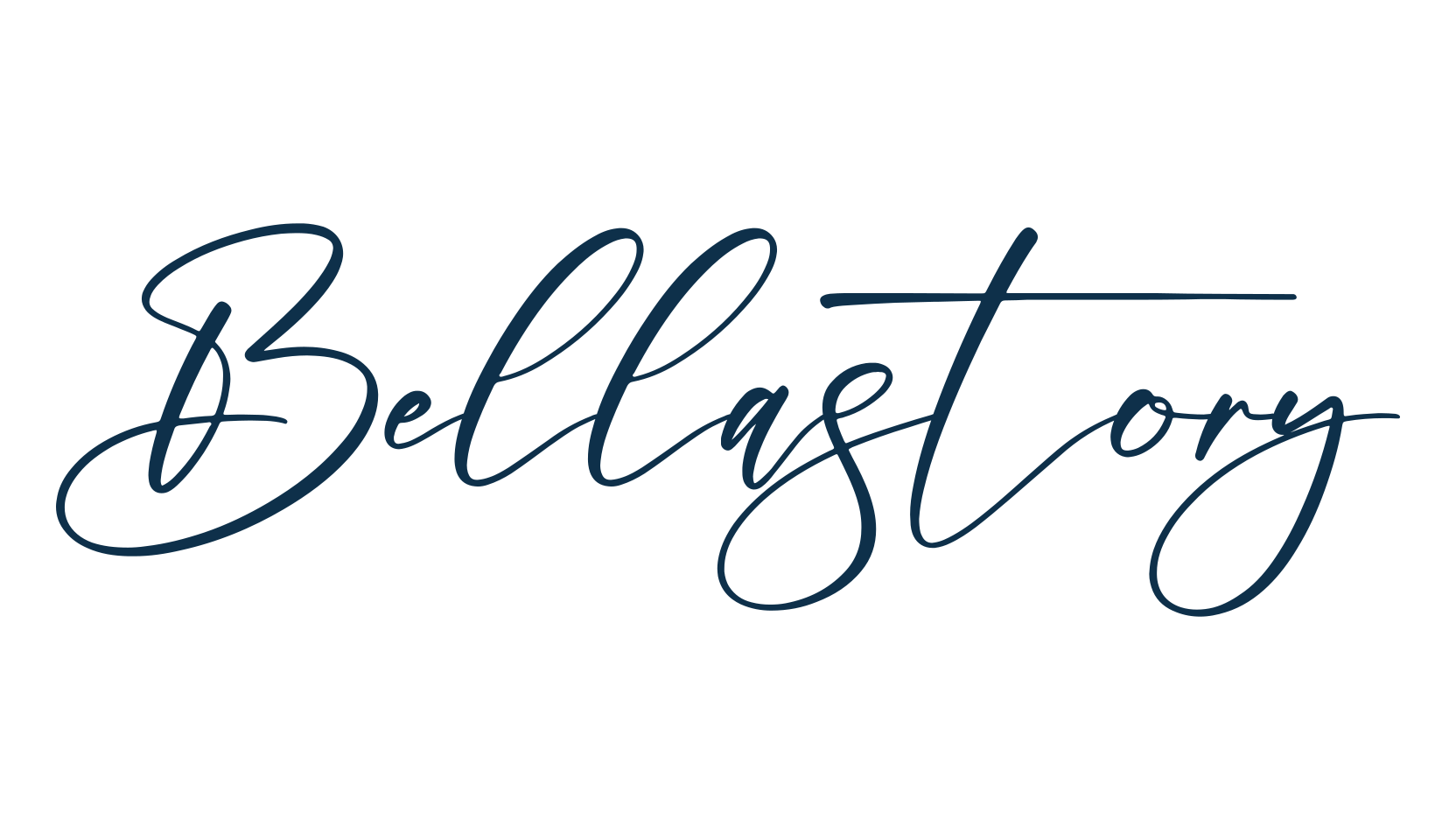 Bellastory, script handwritten fancy decorative calligraphy font preview