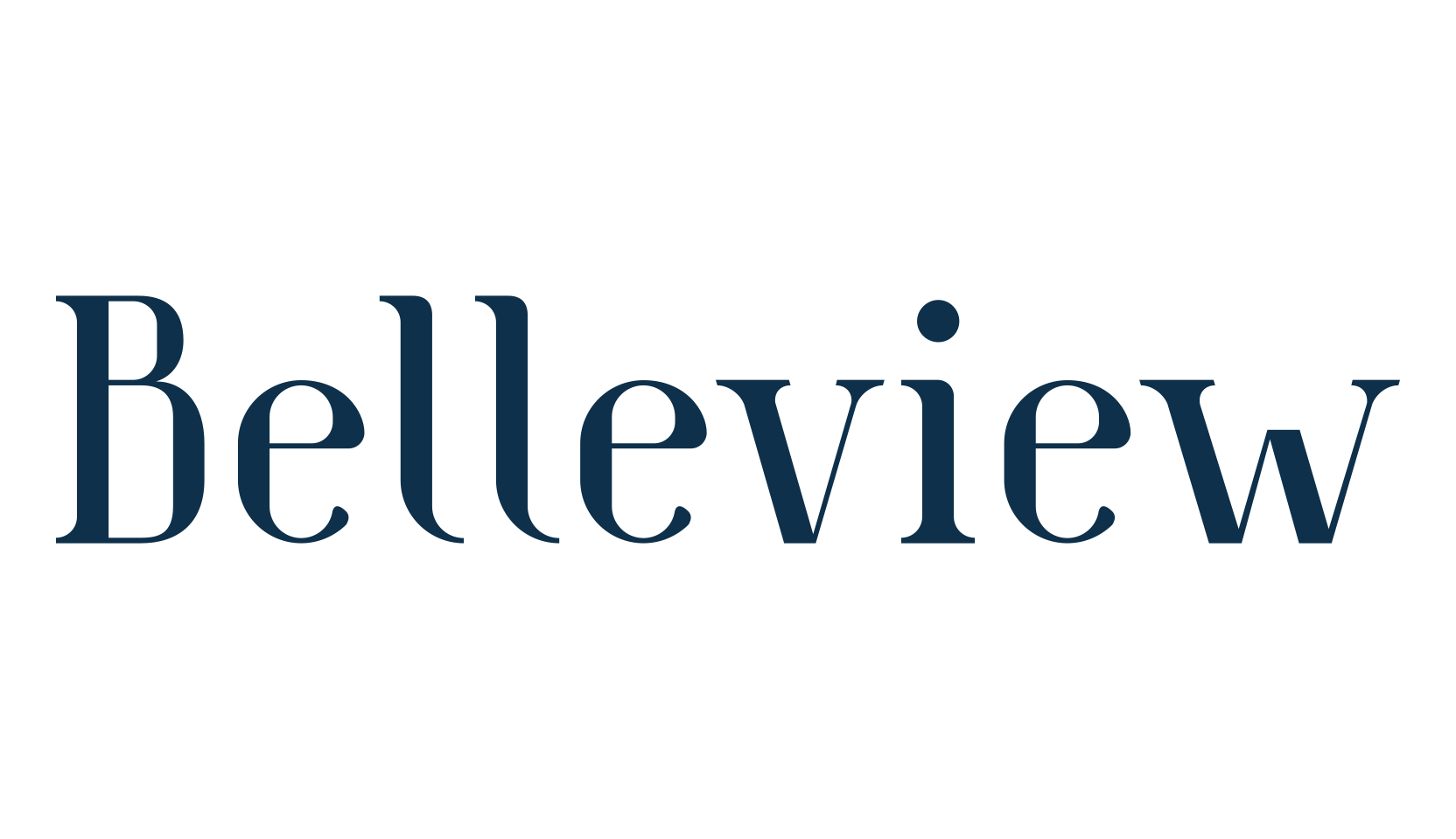 Belleview, serif font preview