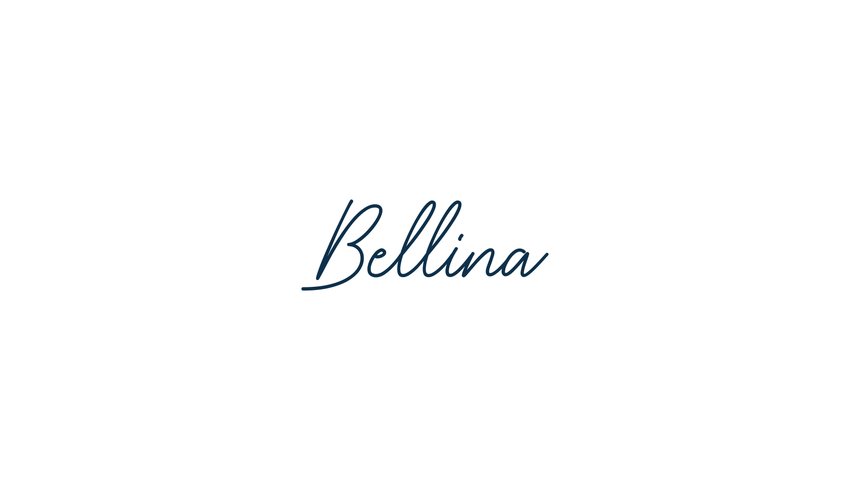 Bellina, script handwritten fancy decorative calligraphy font preview