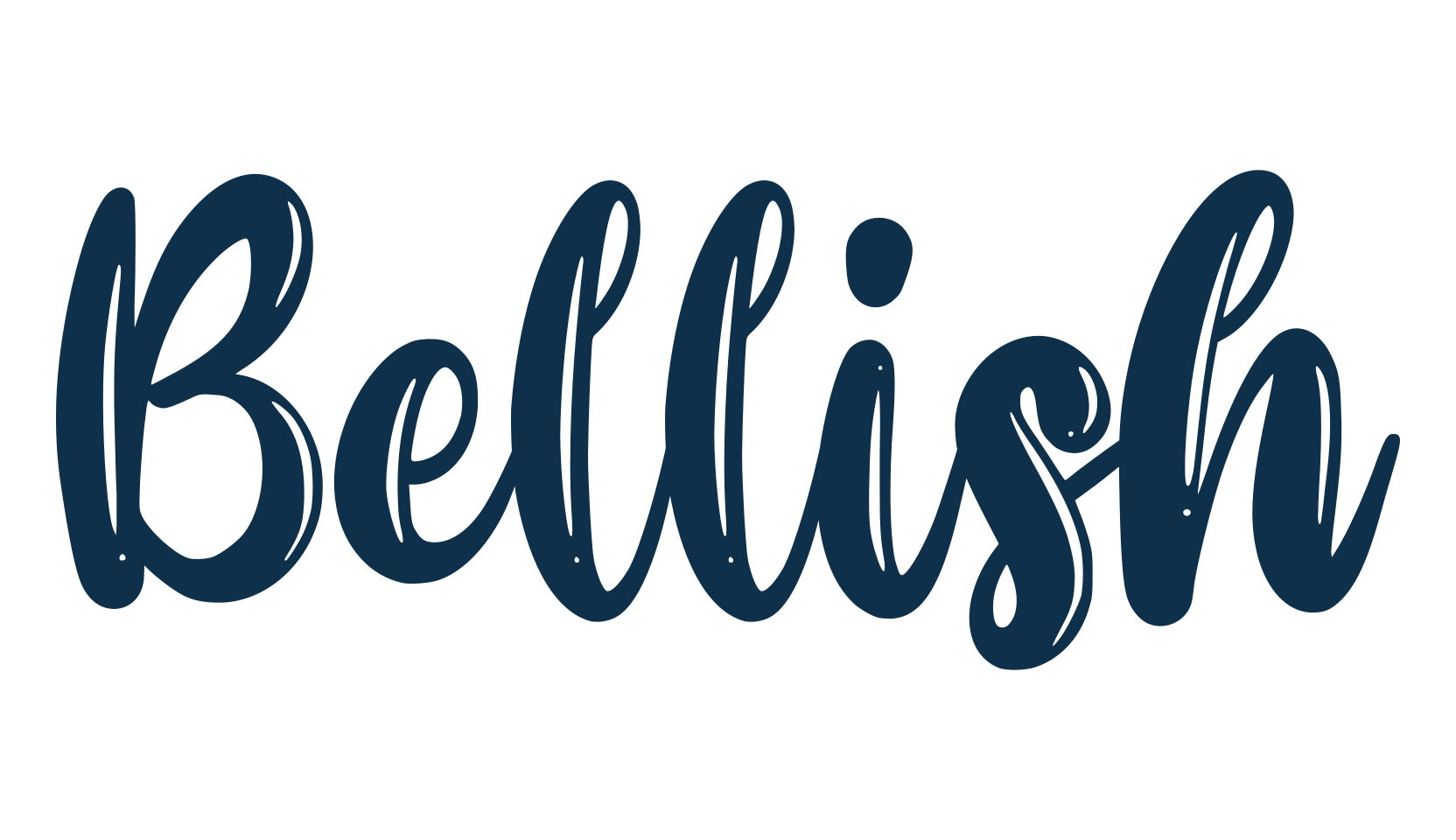 Bellish, fancy various decorative script calligraphy font preview