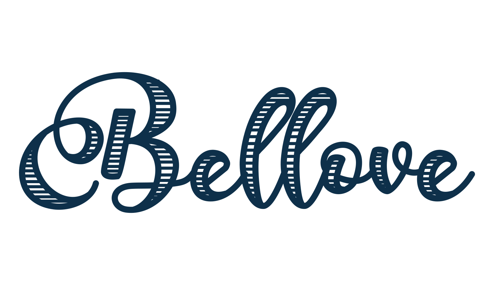 Bellove, various font preview