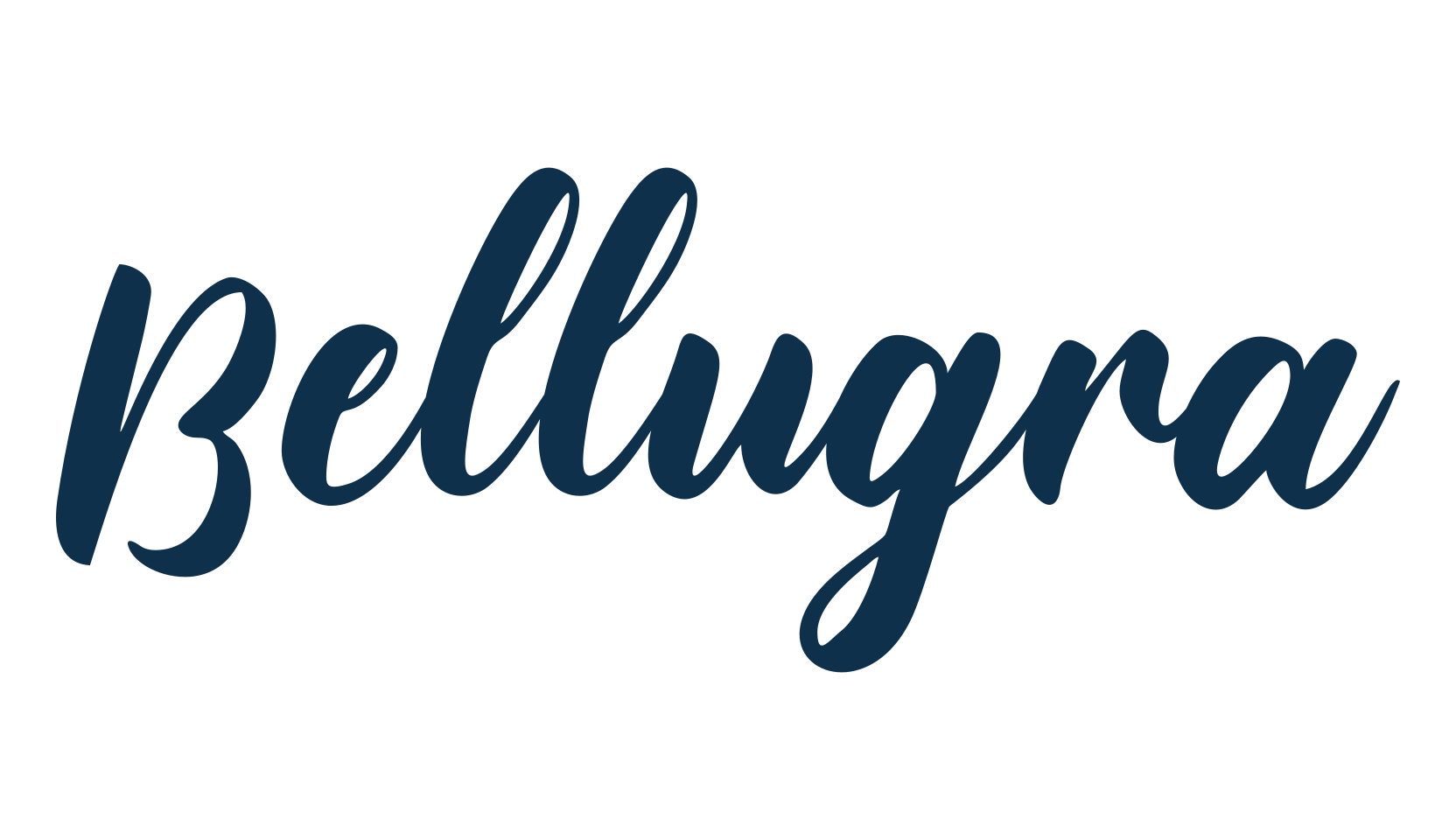 Bellugra, display market font preview