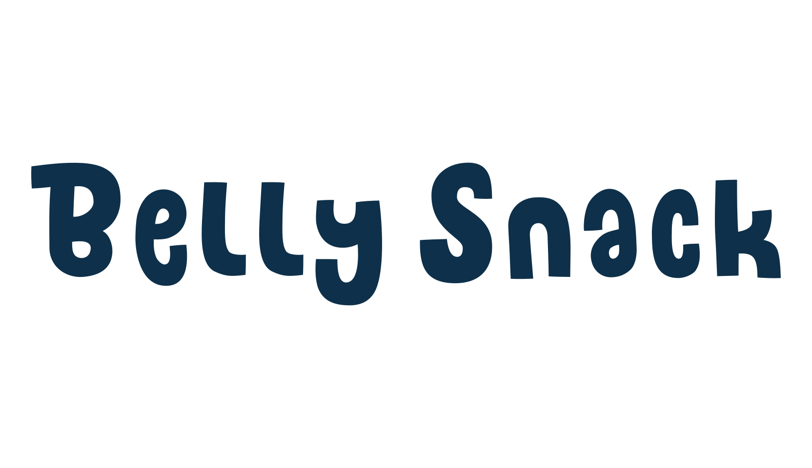 Belly Snack, cartoon font preview