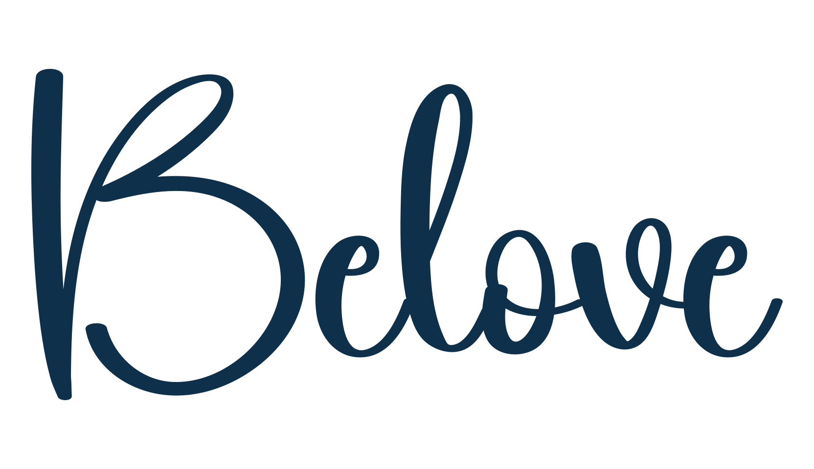 Belove (belove-4), script calligraphy fancy decorative font preview