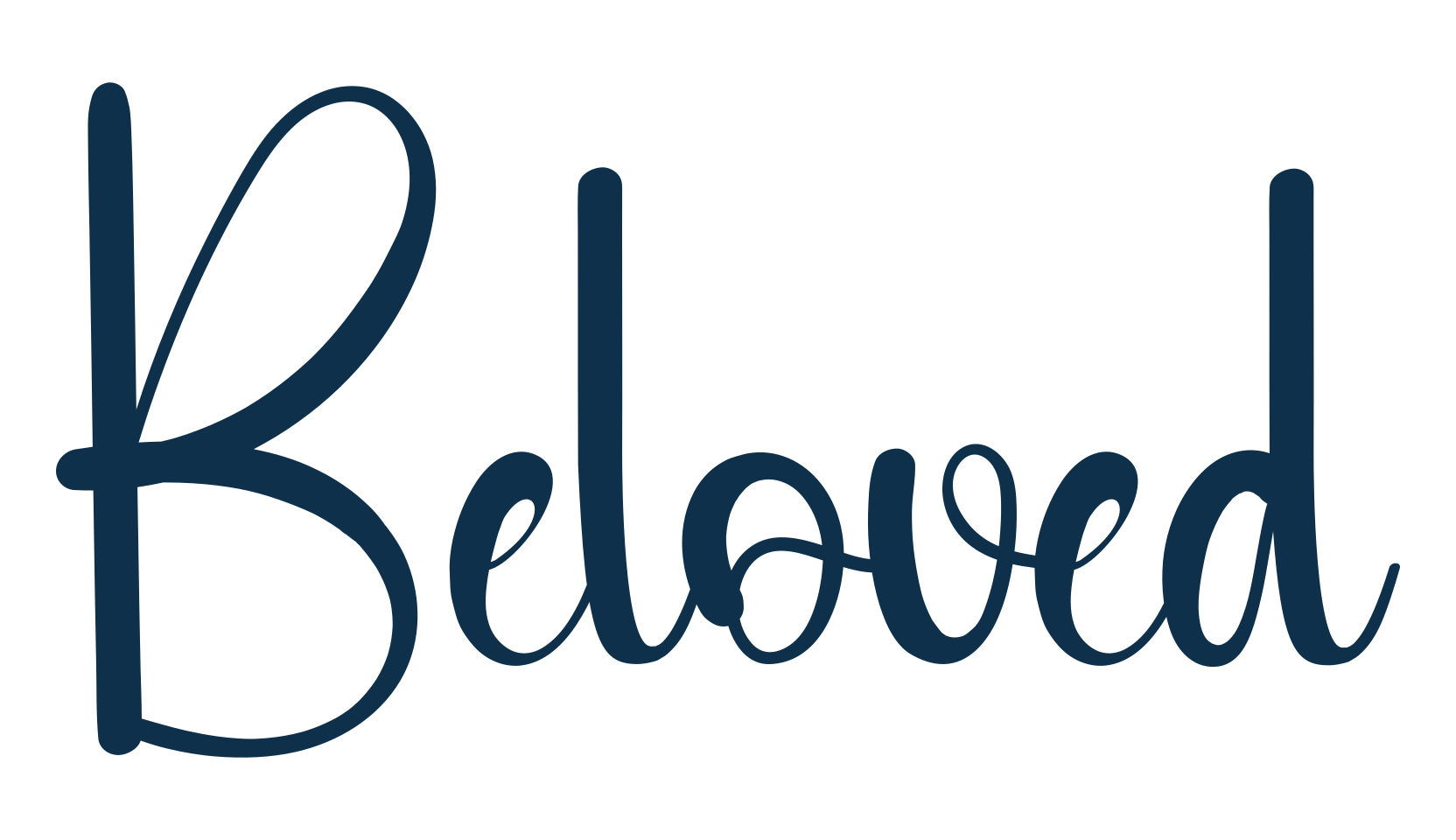 Beloved (beloved-11), display market font preview