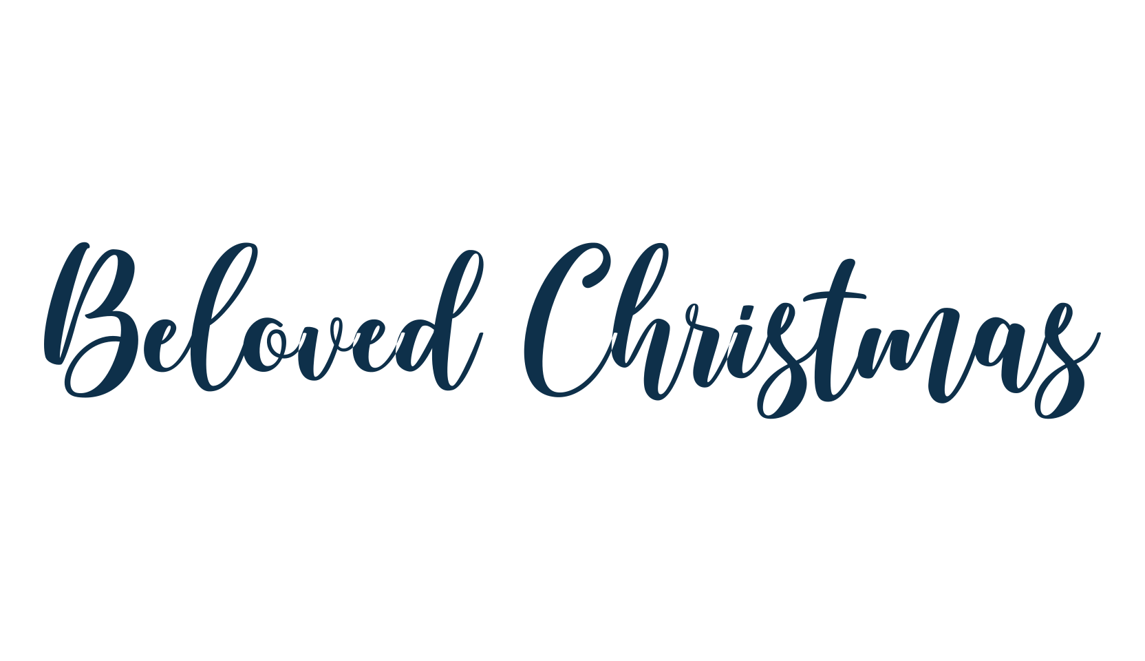 Beloved Christmas (beloved-christmas), script calligraphy fancy decorative font preview