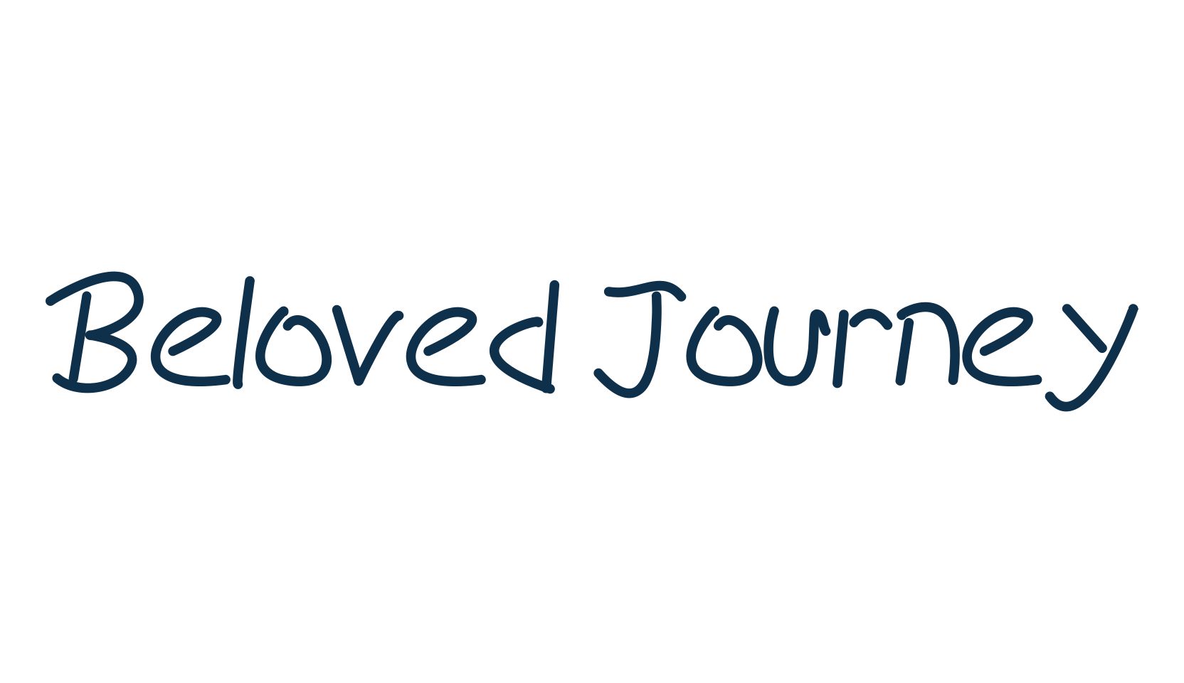Beloved Journey, handwriting font preview