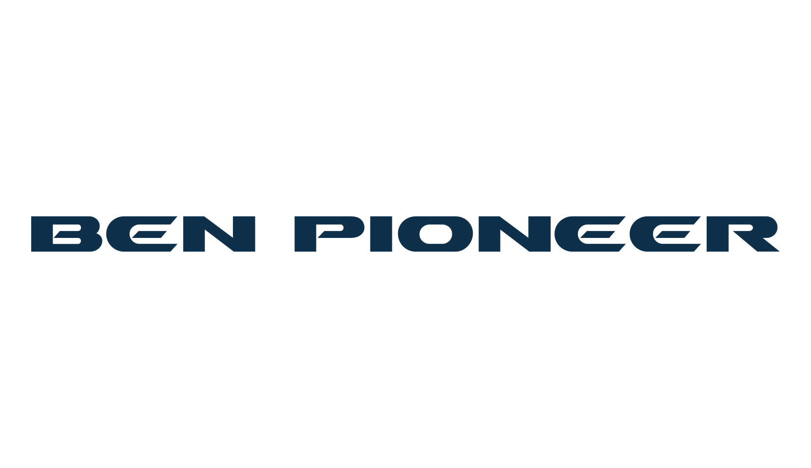Ben Pioneer, sci-fi font preview