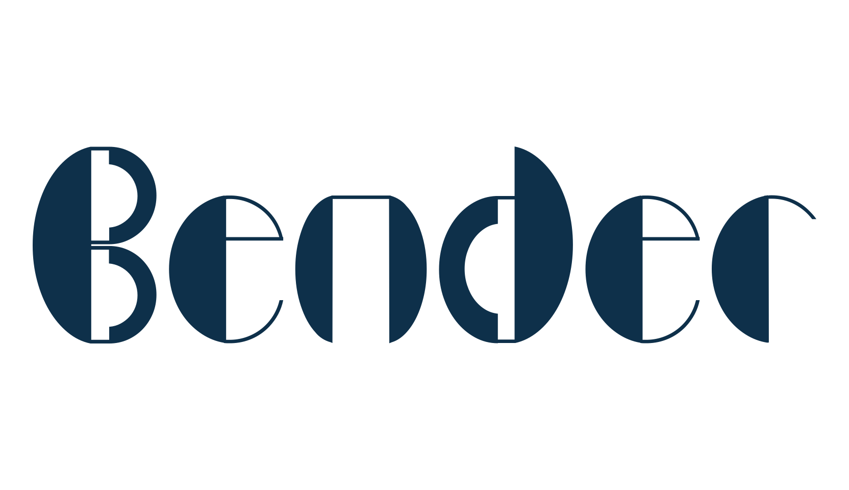 Bender, fancy various decorative font preview