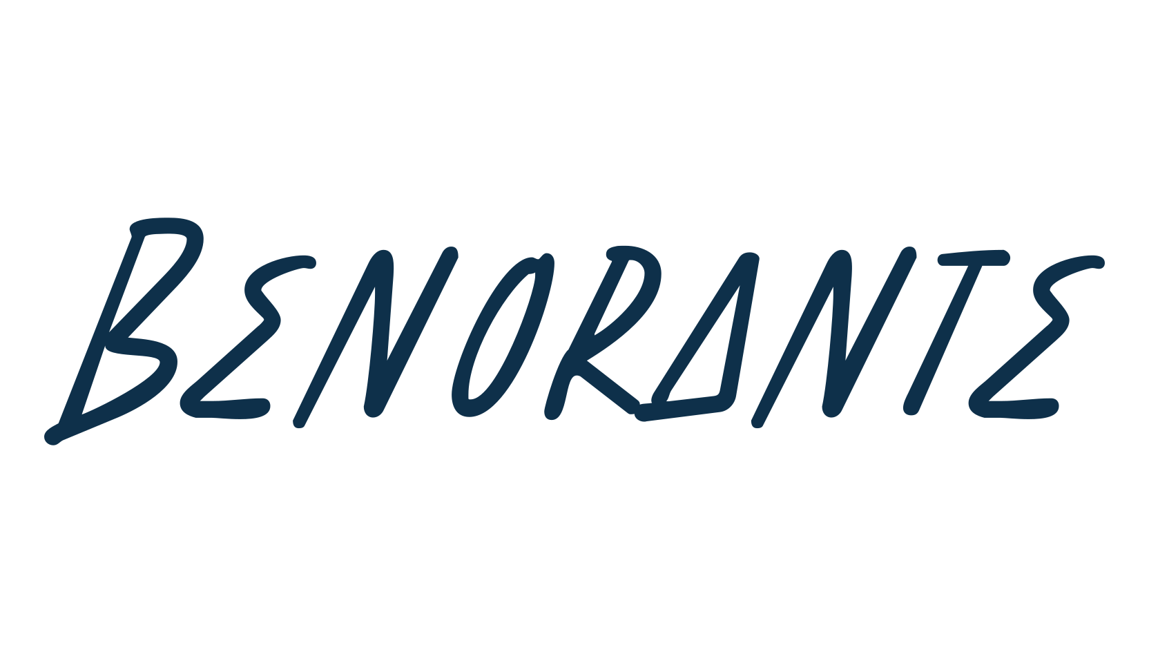 Benorante, fancy decorative font preview