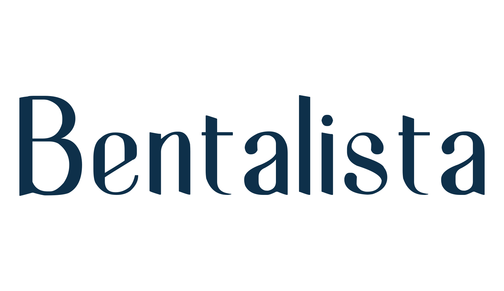 Bentalista, basic sans serif font preview