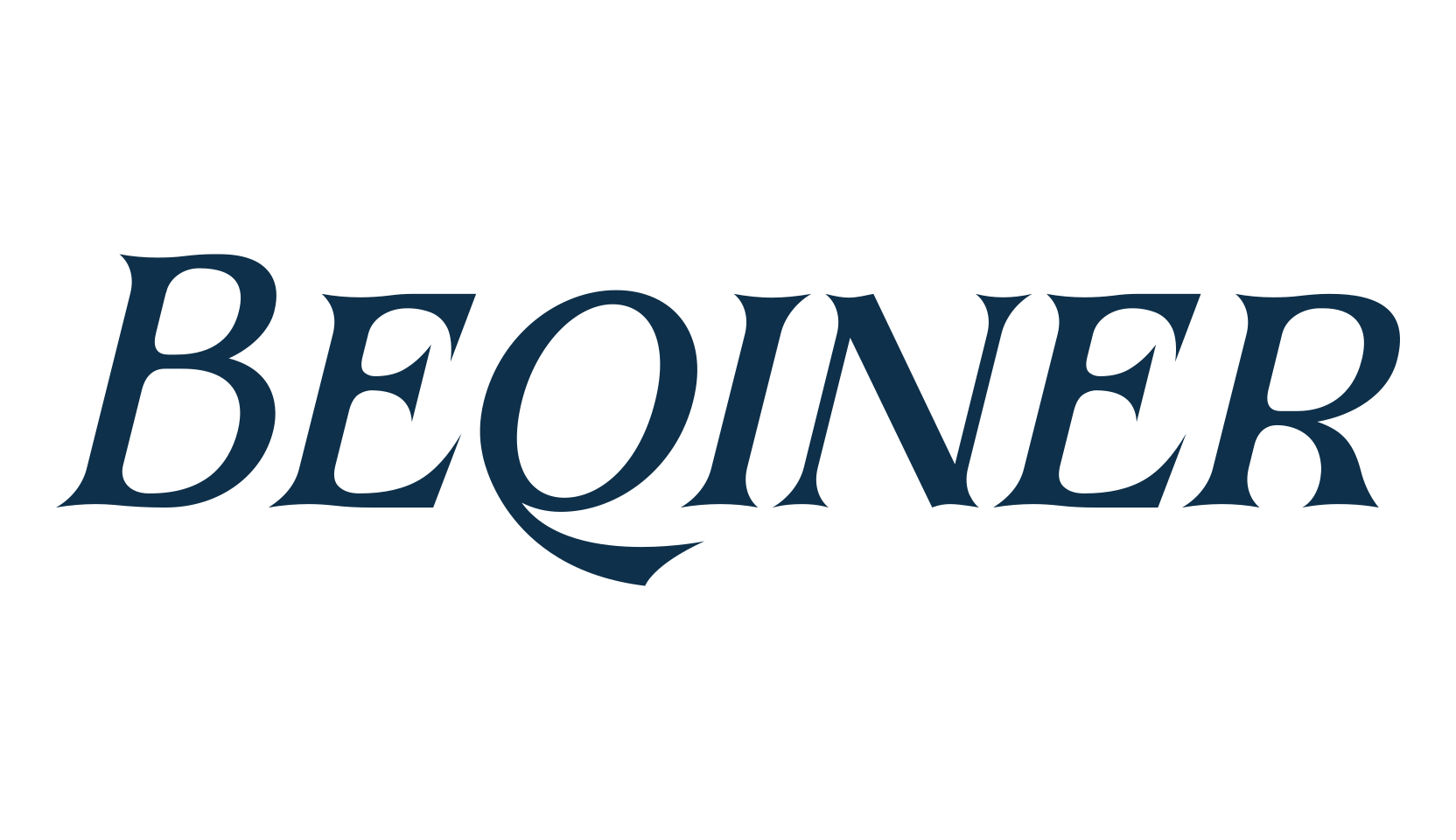 Beqiner, serif font preview