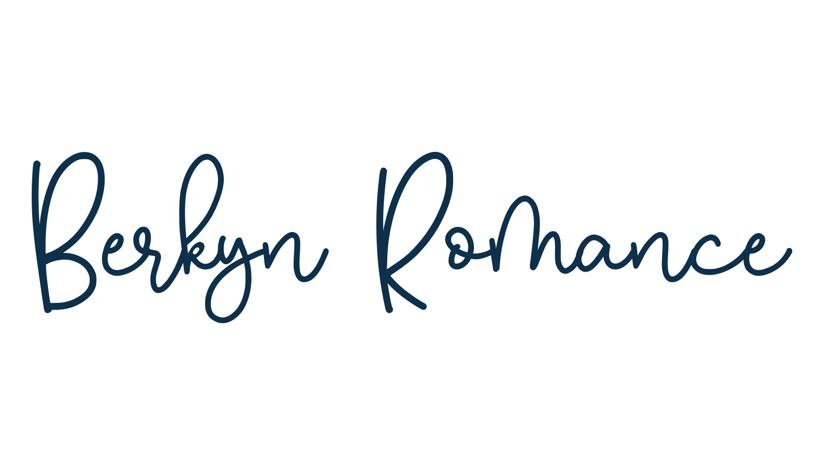Berkyn Romance, script handwritten fancy decorative calligraphy font preview