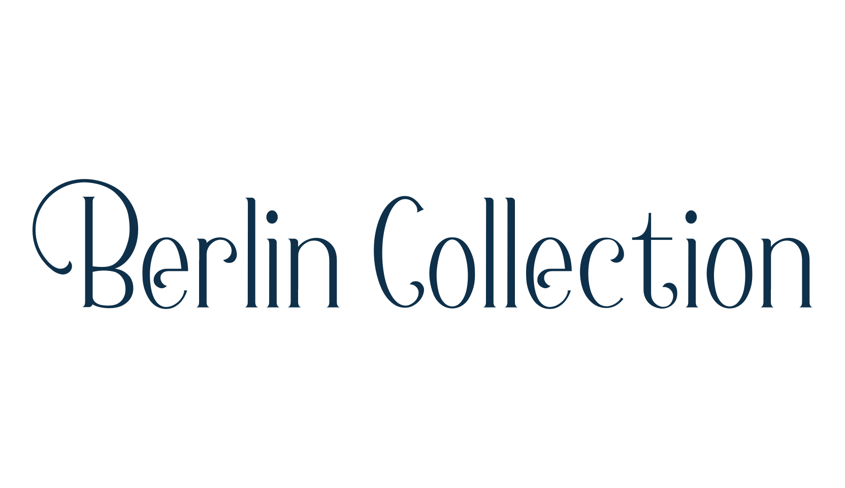 Berlin Collection, retro font preview