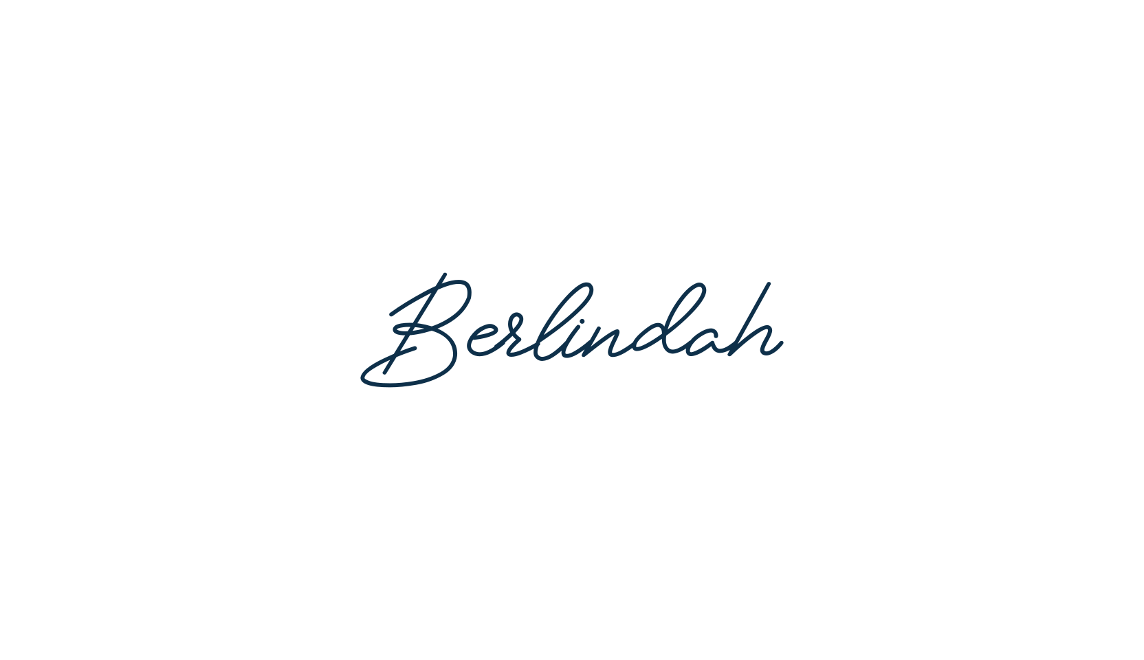 Berlindah, script handwritten fancy decorative calligraphy font preview