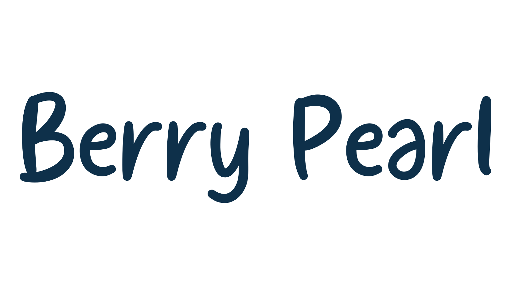 Berry Pearl, script handwritten fancy decorative calligraphy font preview