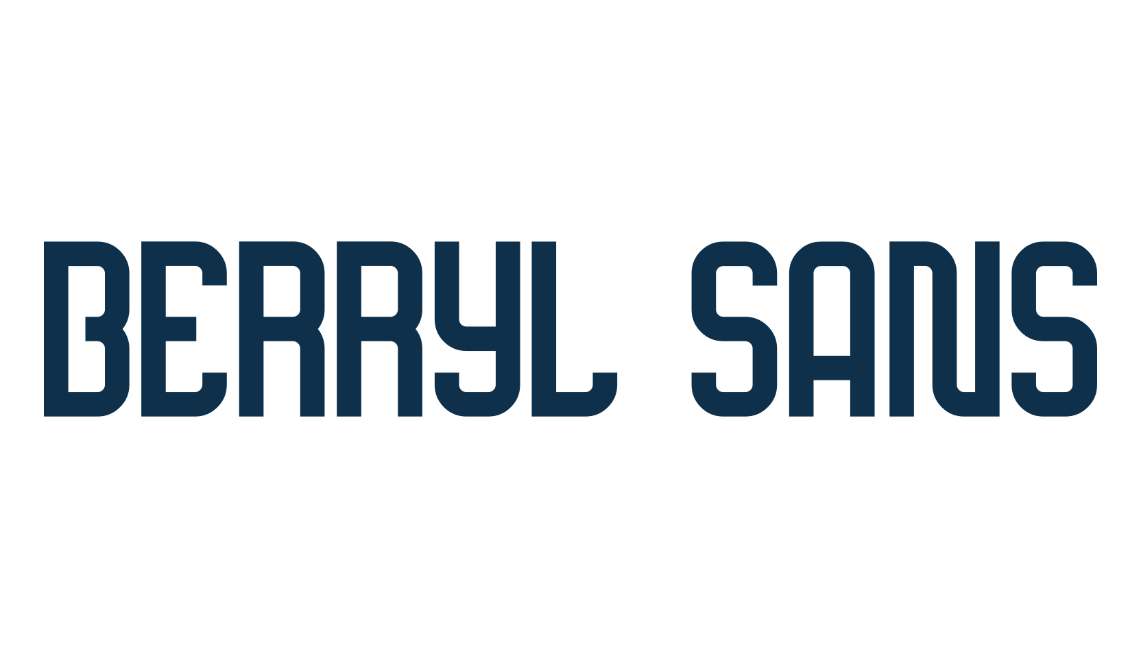 Berryl Sans, fancy various basic font preview