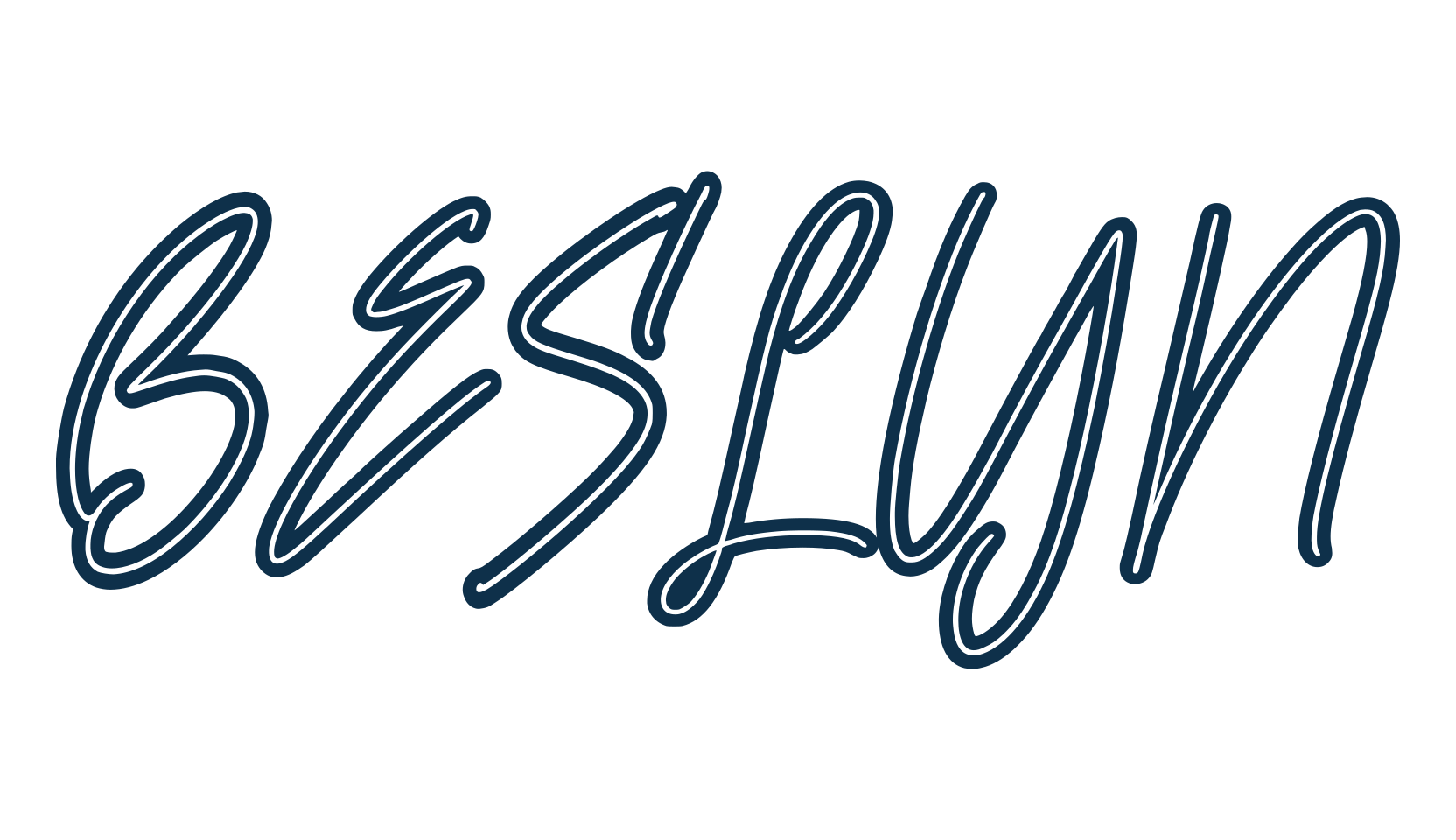 Beslyn, graffiti font preview