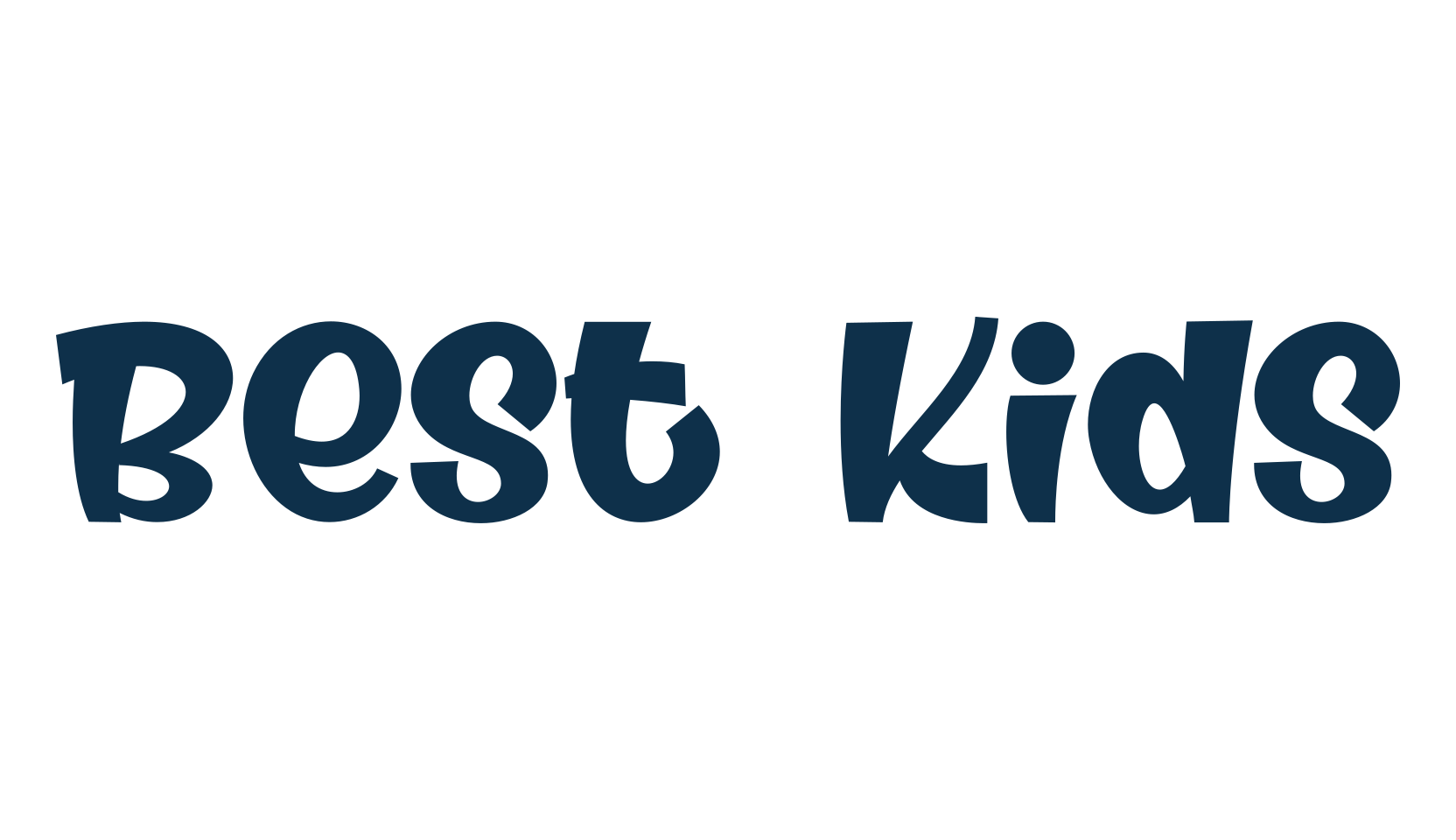 Best Kids, fancy cartoon decorative font preview