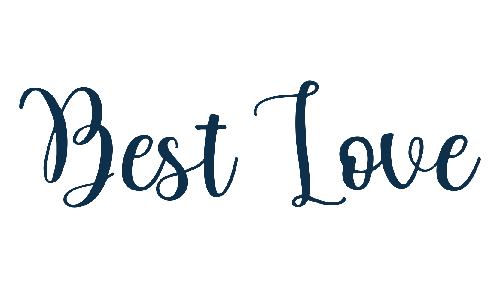 Best Love (best-love), script calligraphy fancy decorative font preview