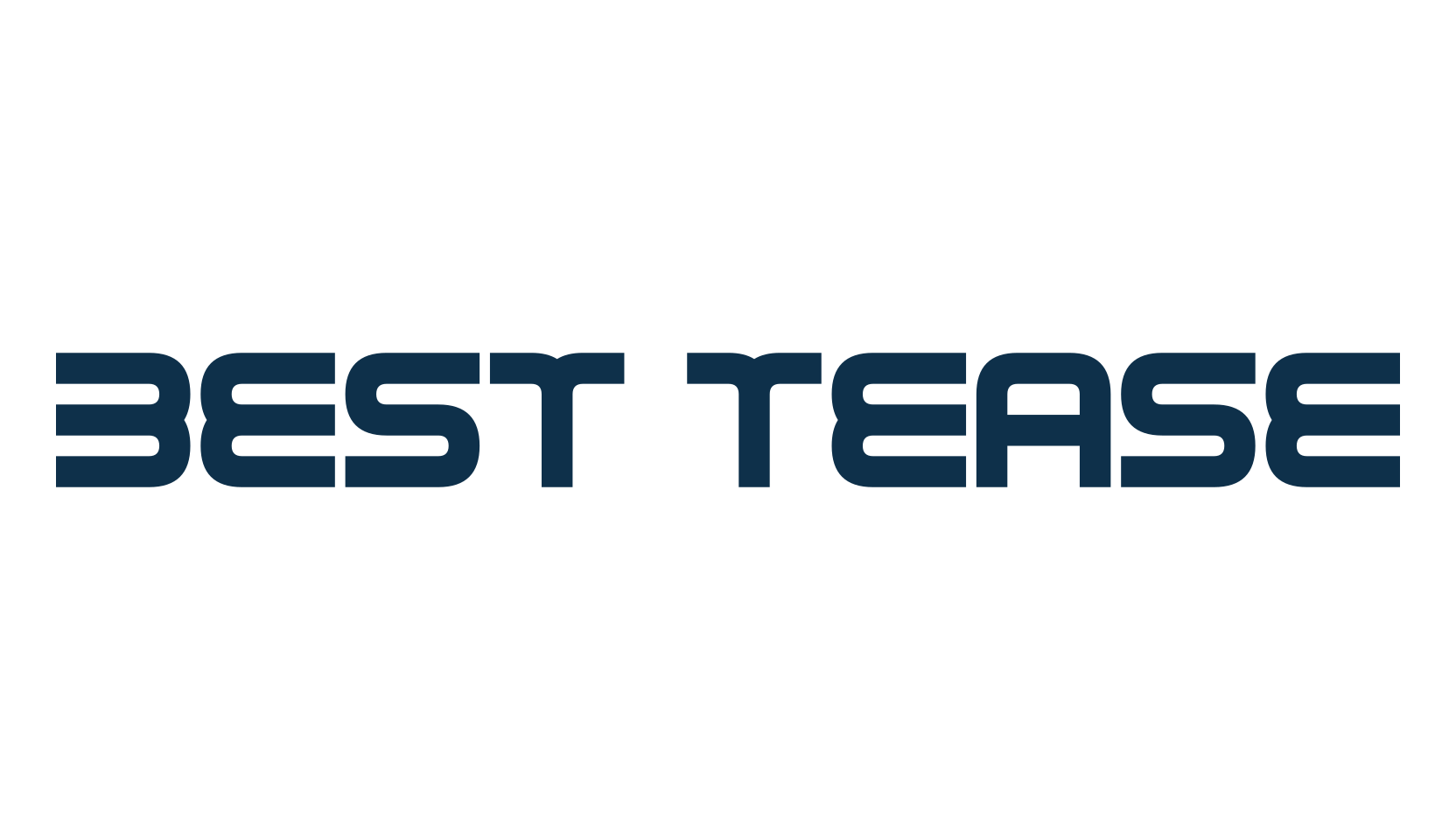 Best Tease, techno sci-fi font preview