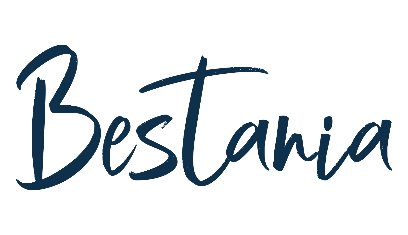 Bestania, script handwritten fancy decorative calligraphy font preview