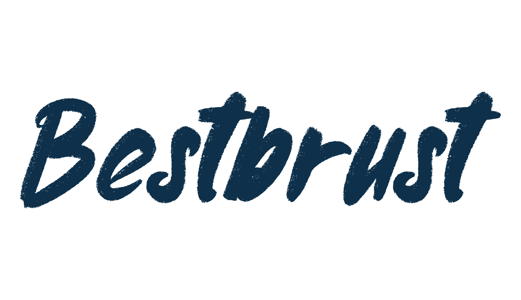 Bestbrust, brush font preview