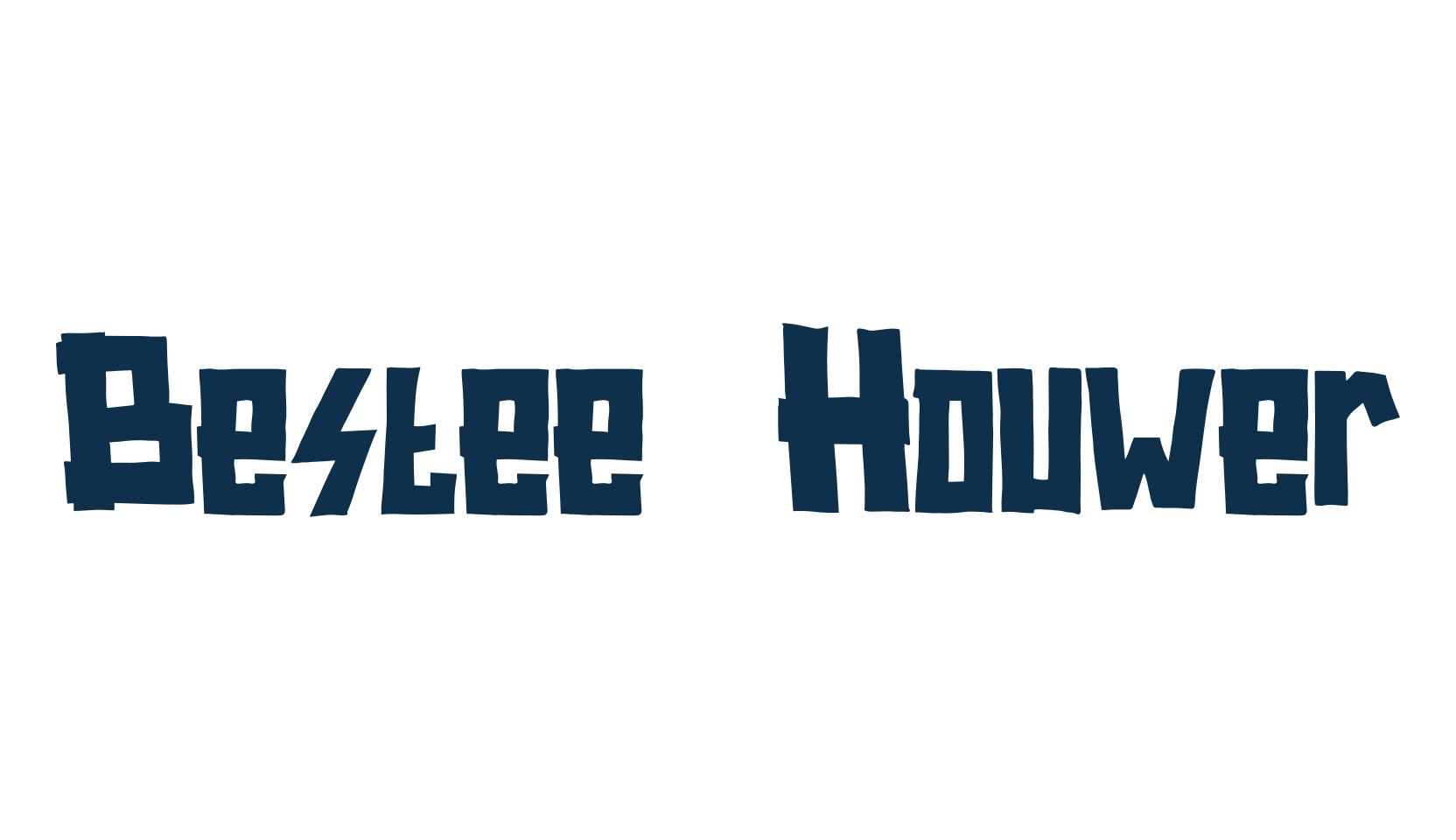 Bestee Houwer, various font preview