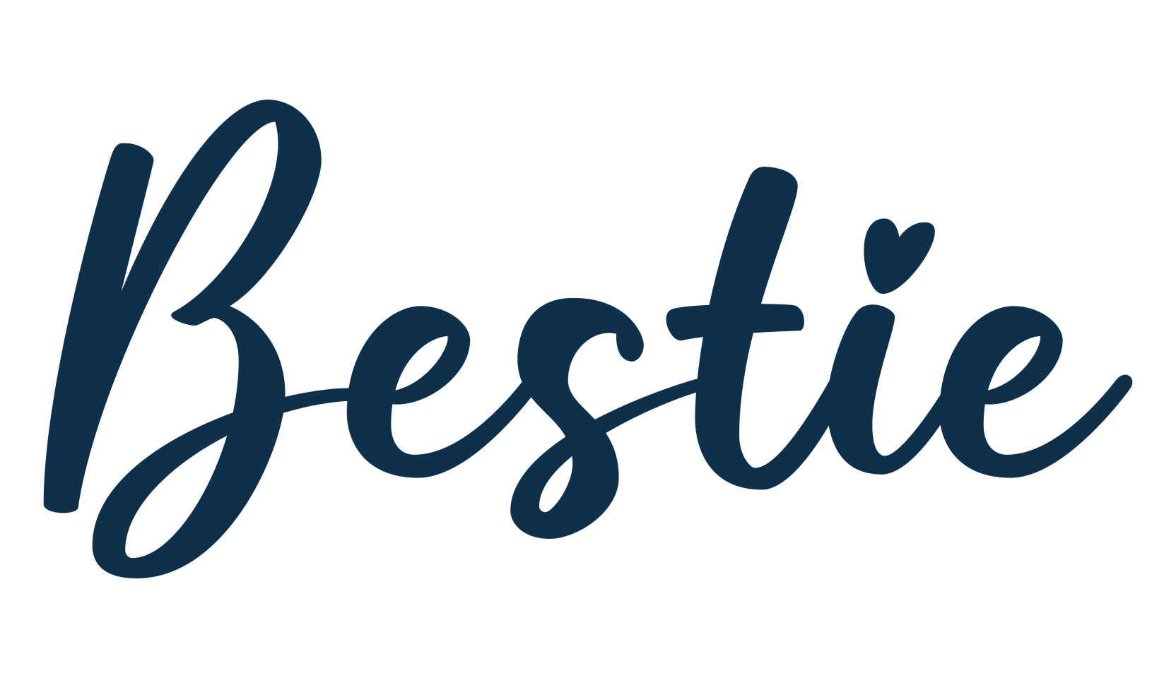 Bestie (bestie), fancy decorative font preview