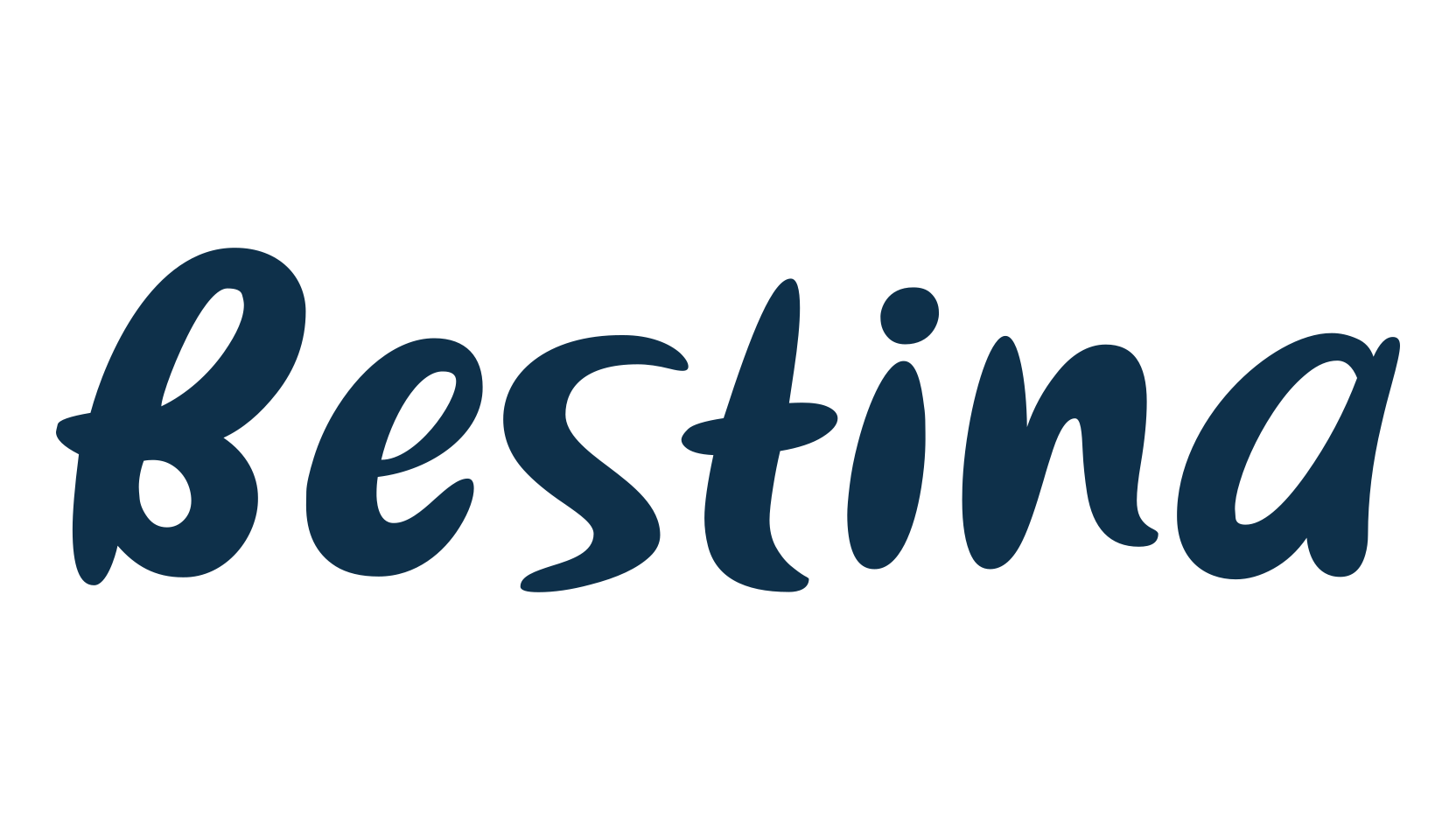 Bestina, script brush fancy decorative calligraphy font preview