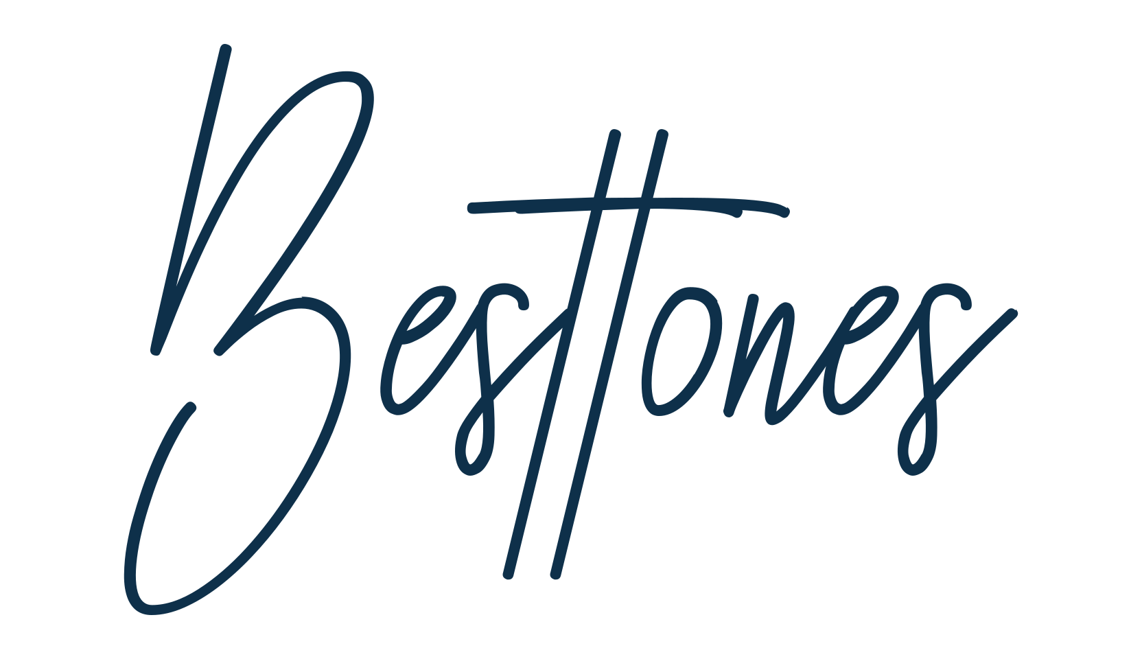 Besttones, handwriting font preview