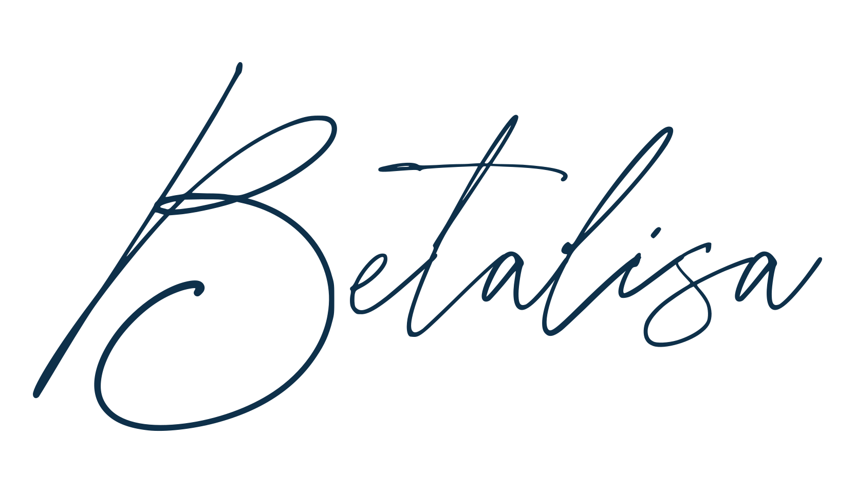 Betalisa, script handwritten fancy decorative calligraphy font preview