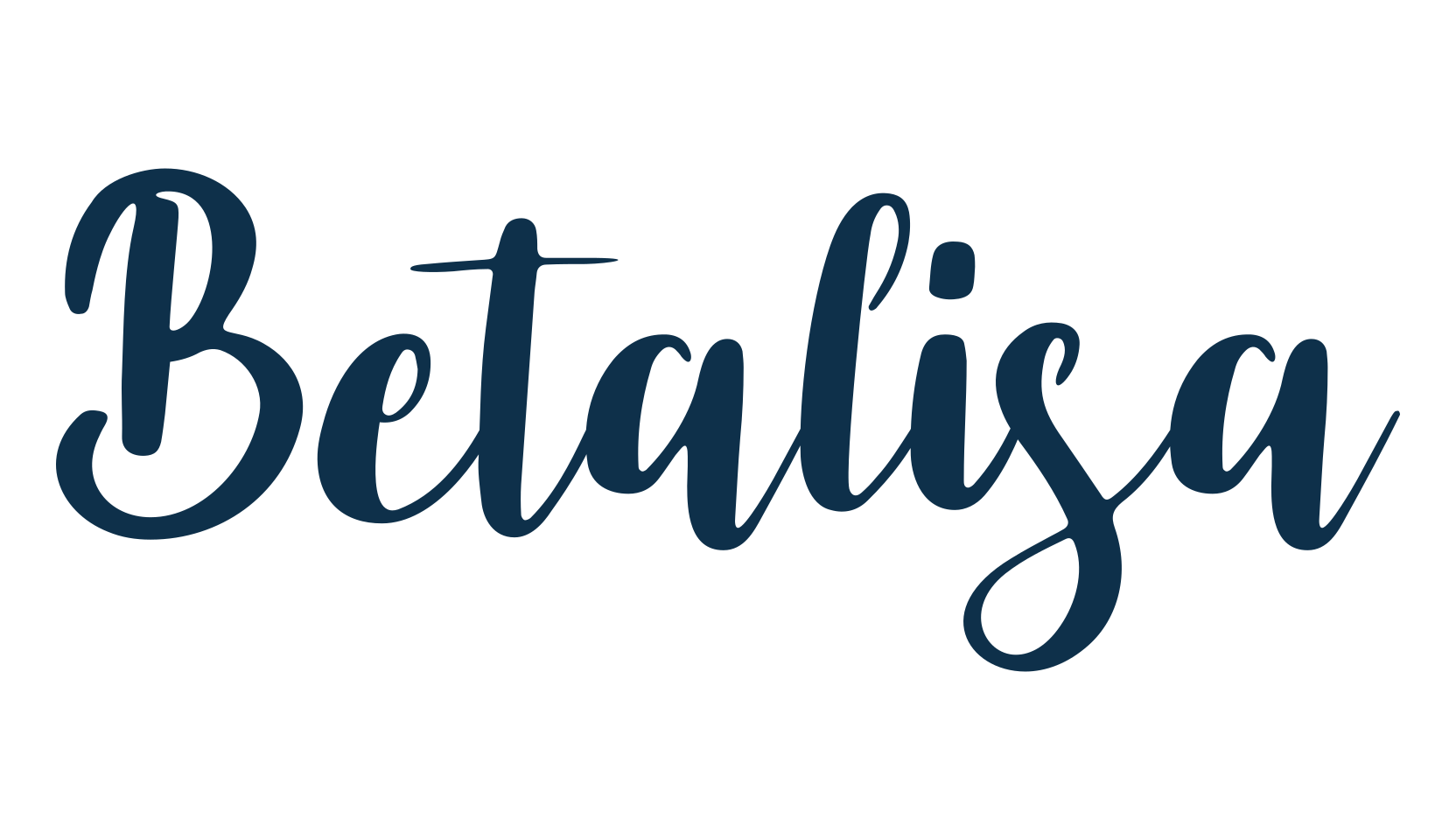Betalisa (betalisa), fancy decorative font preview