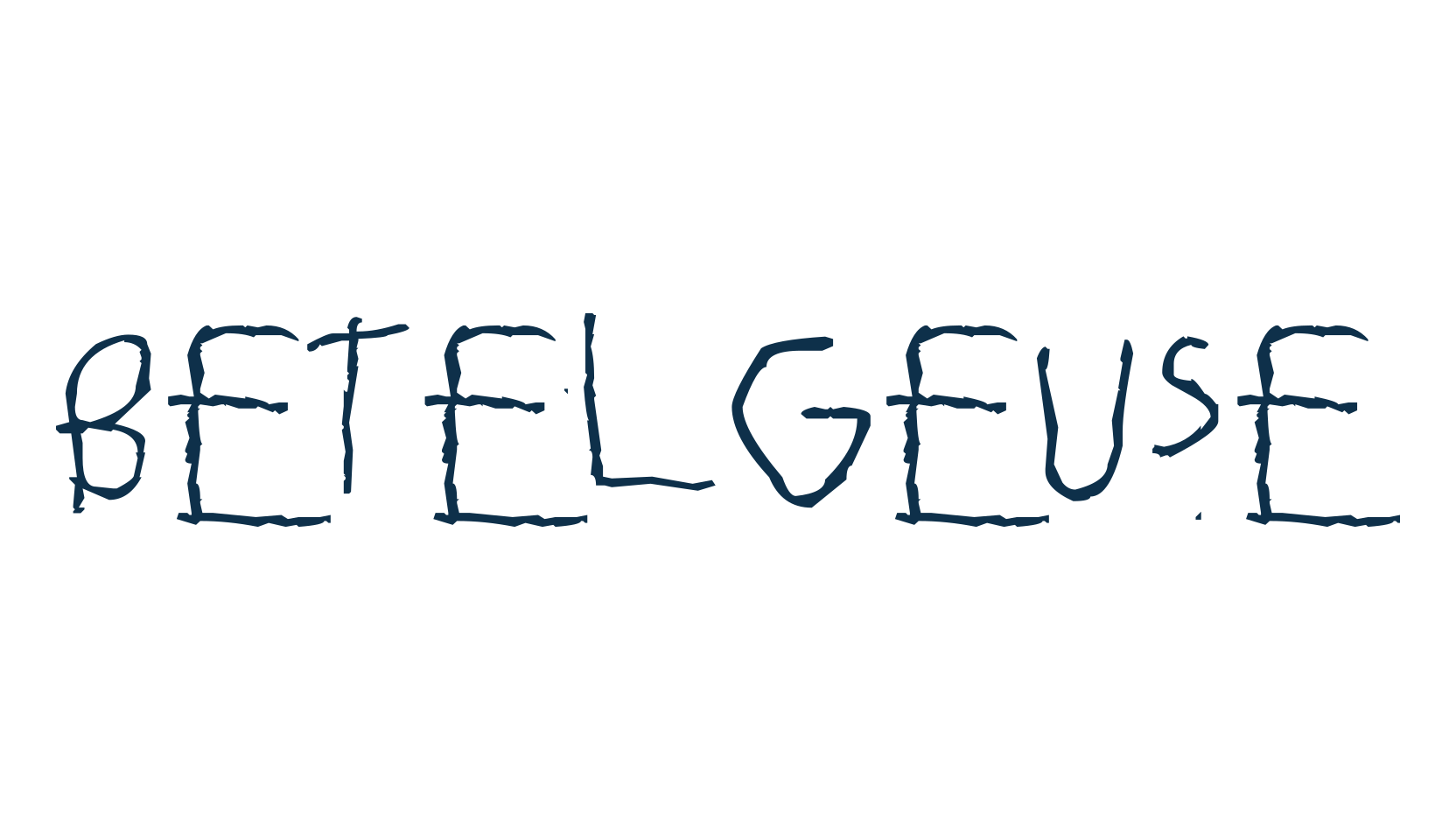 Betelgeuse (betelgeuse), display market font preview