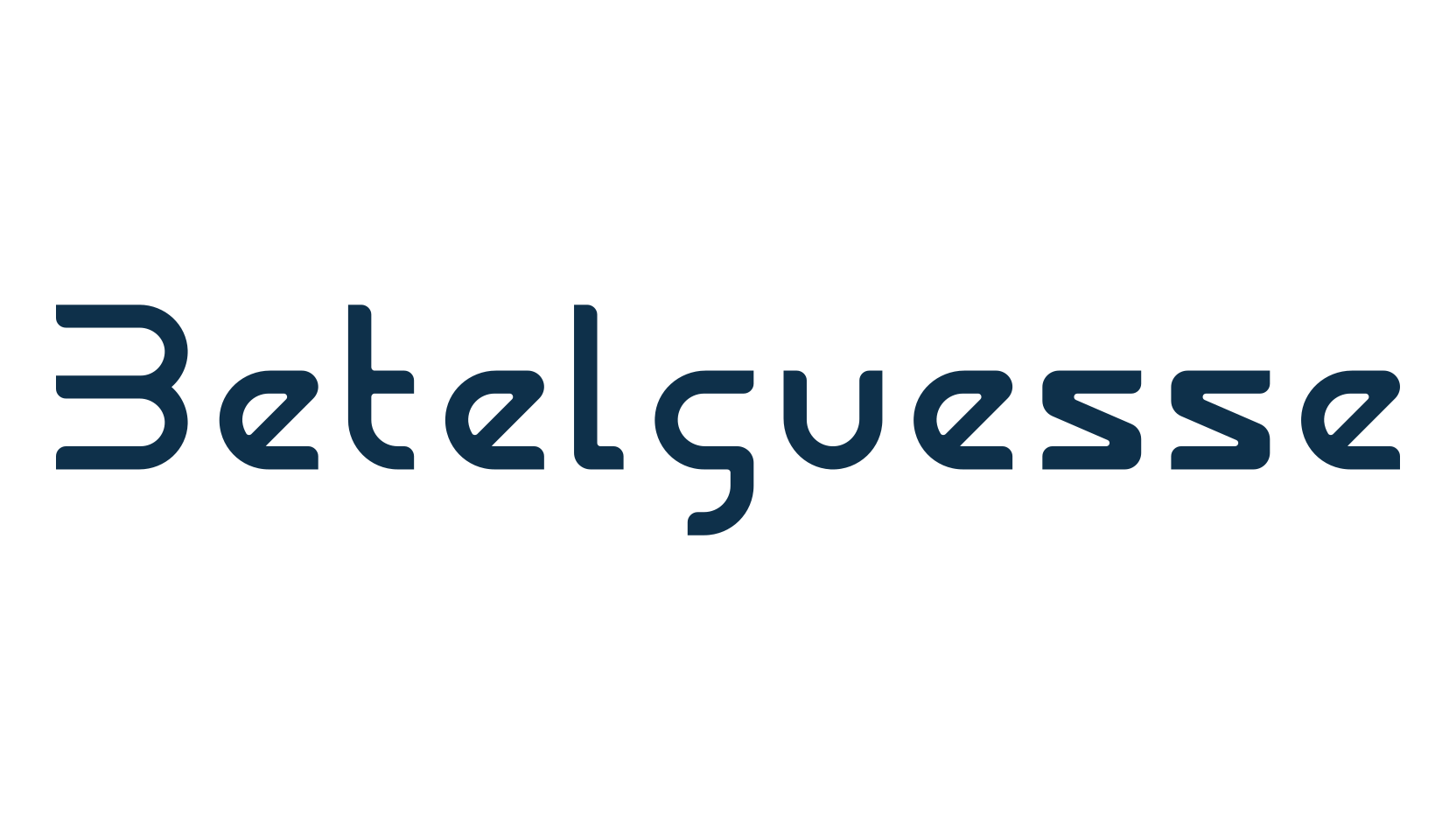 Betelguesse, techno sci-fi font preview