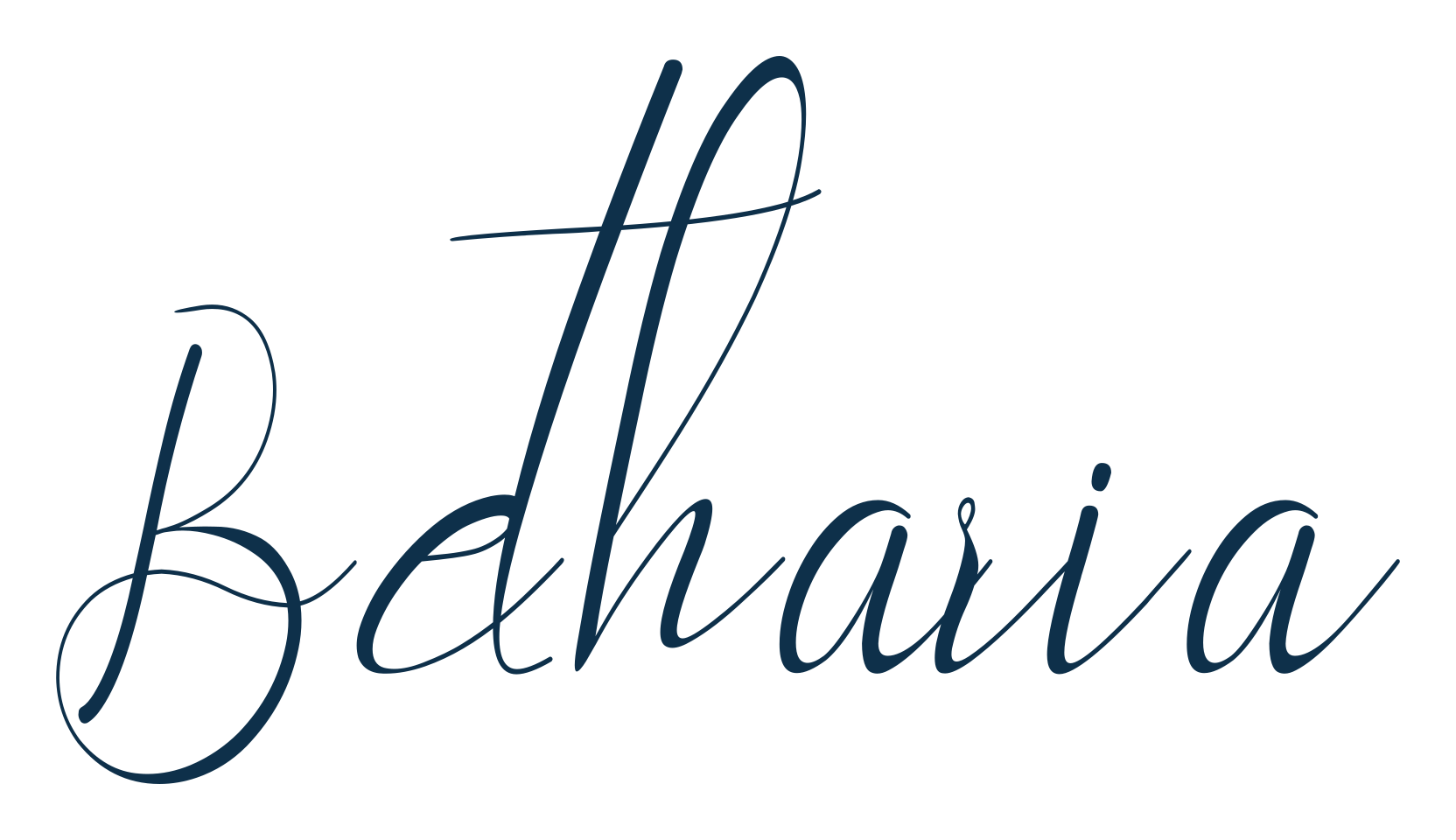 Betharia (betharia-2), calligraphy font preview
