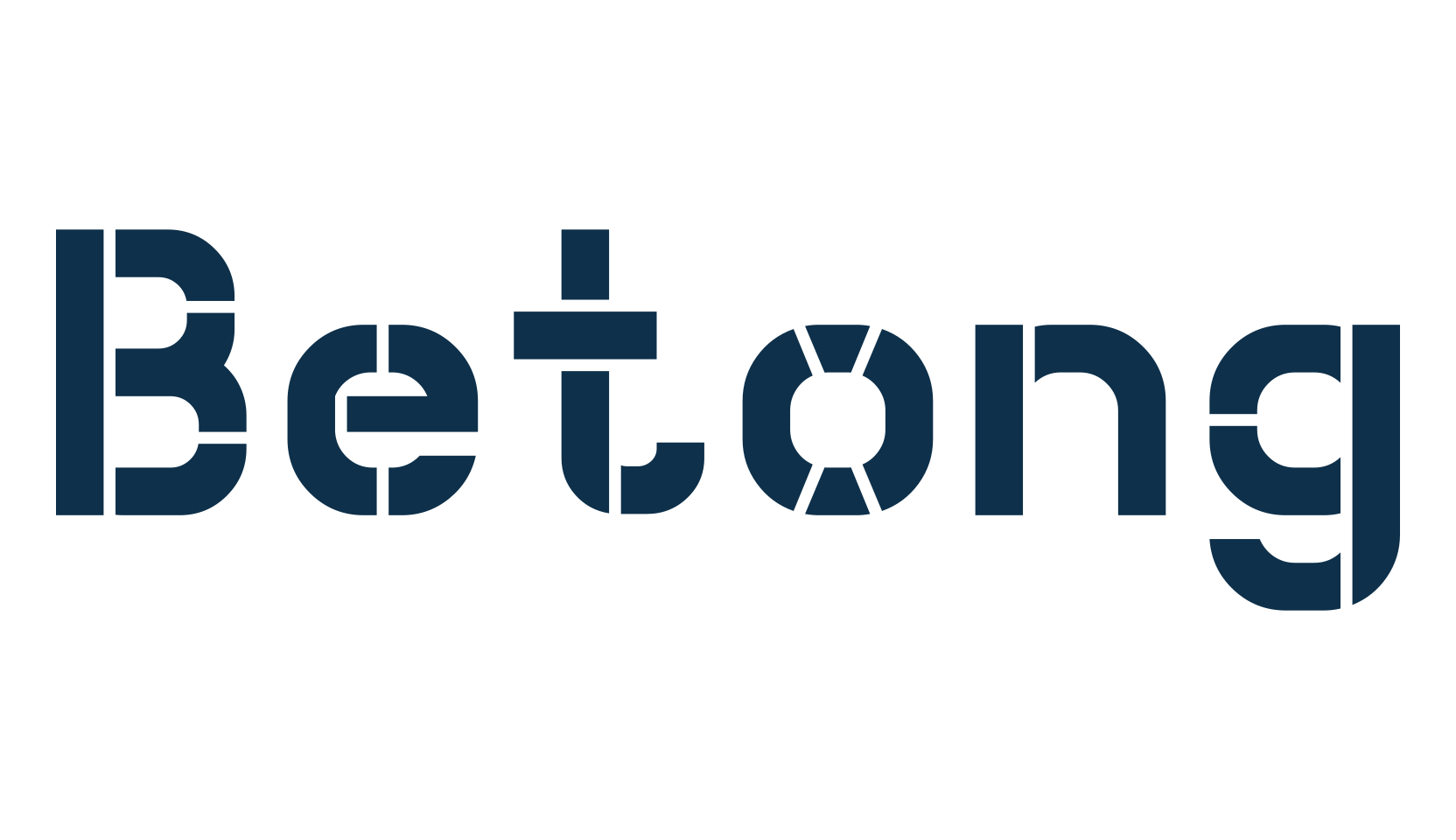 Betong, fancy stencil, army decorative font preview