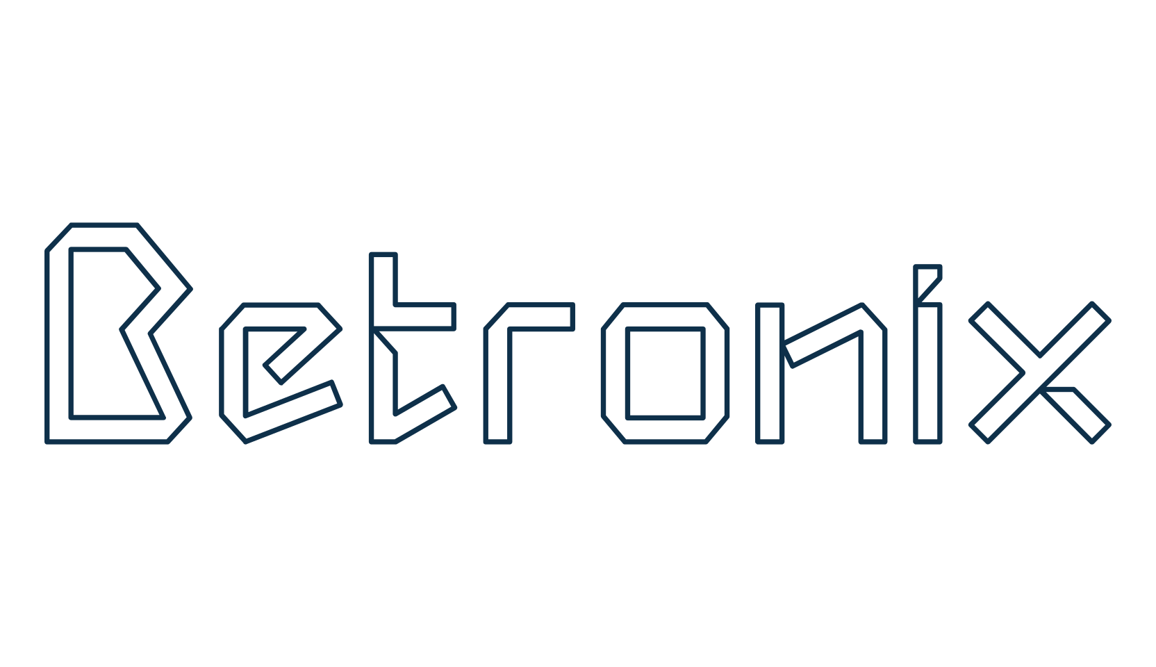 Betronix, various font preview