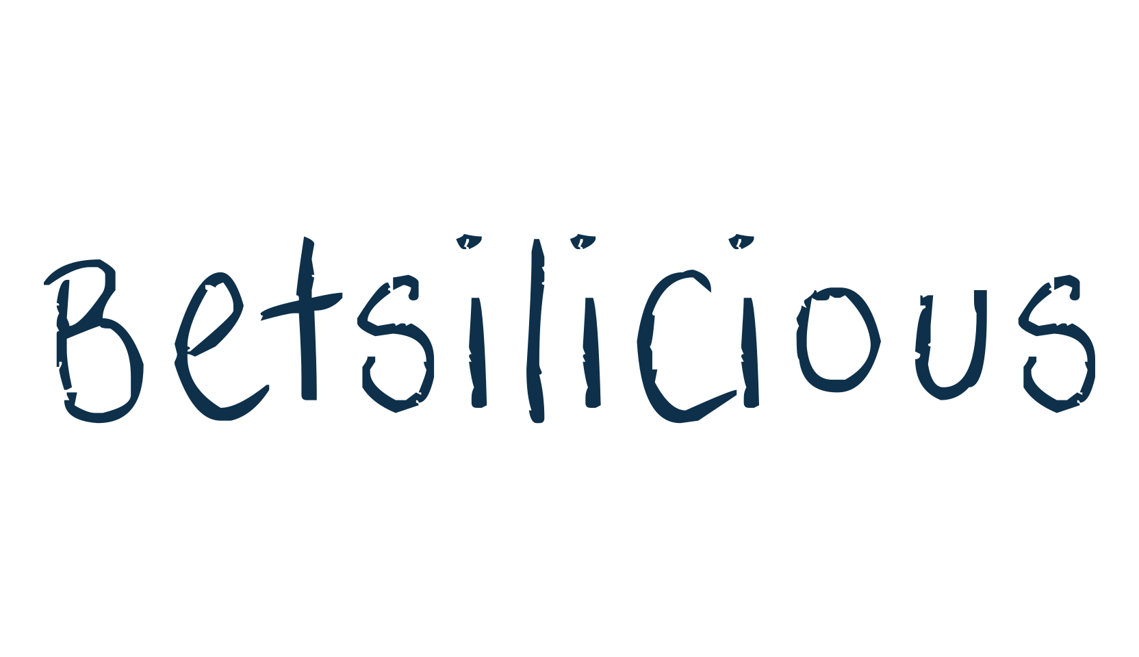 Betsilicious, handwriting font preview