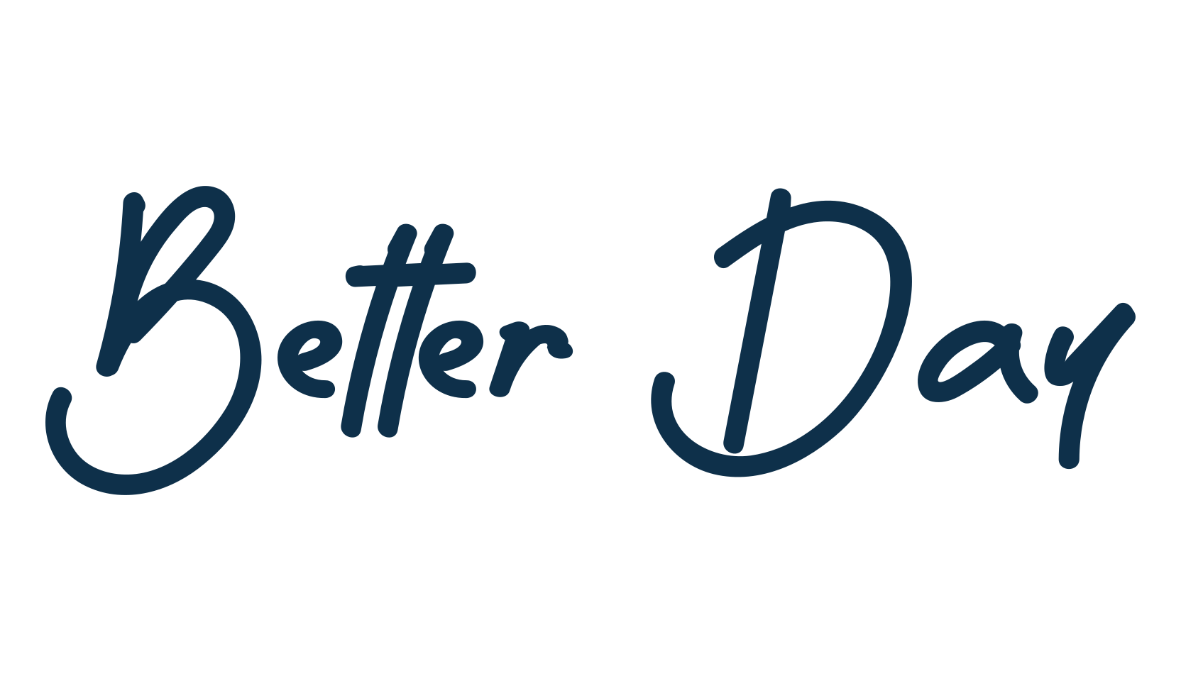 Better Day, script handwritten fancy decorative calligraphy font preview