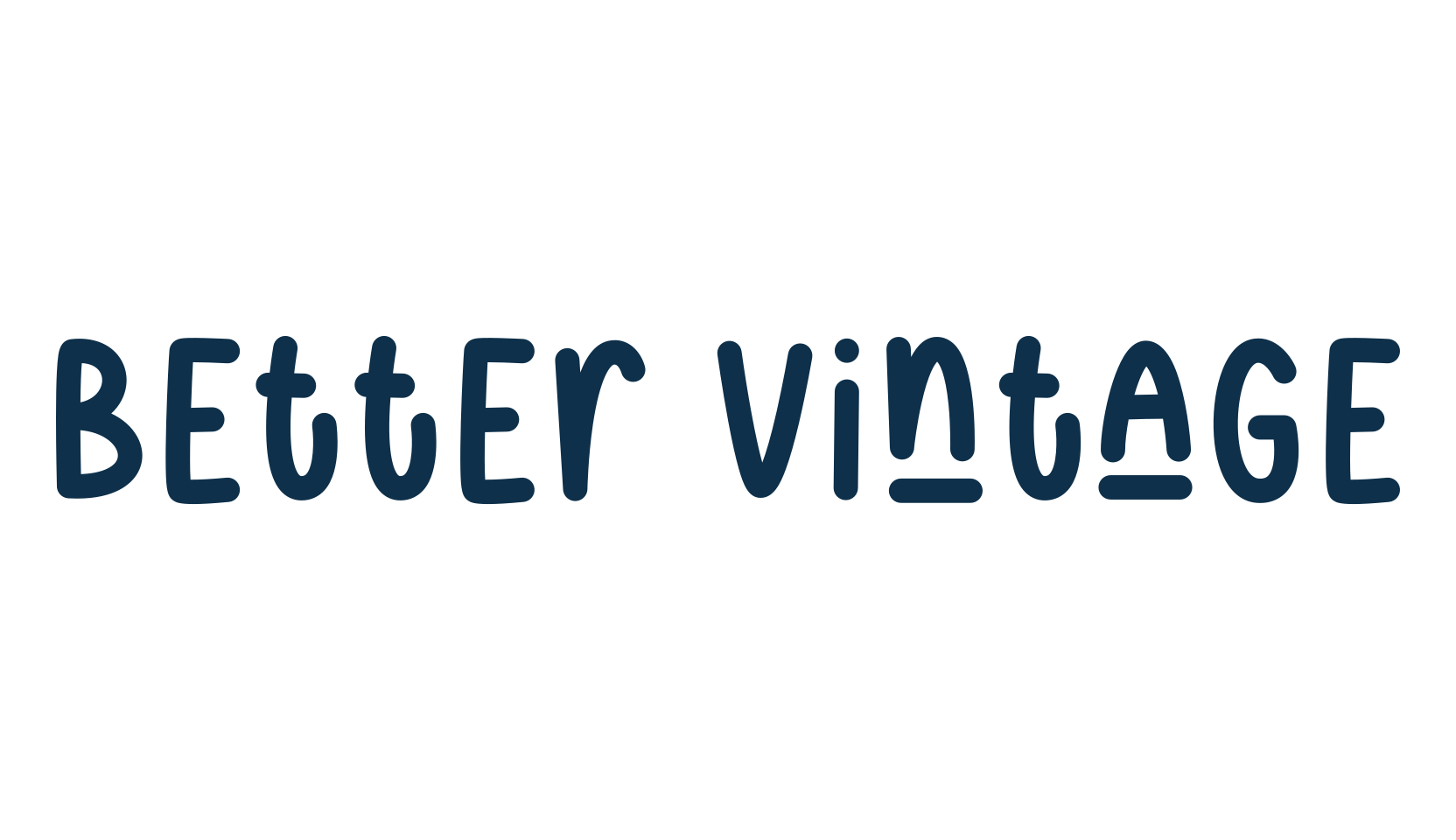 Better Vintage, handwriting font preview