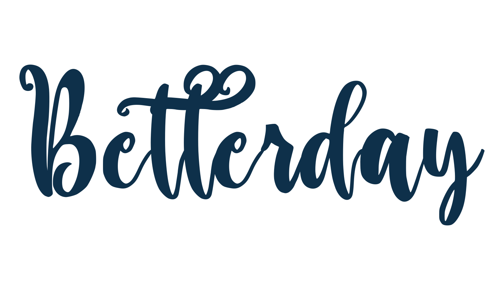 Betterday (betterday-2), fancy decorative font preview